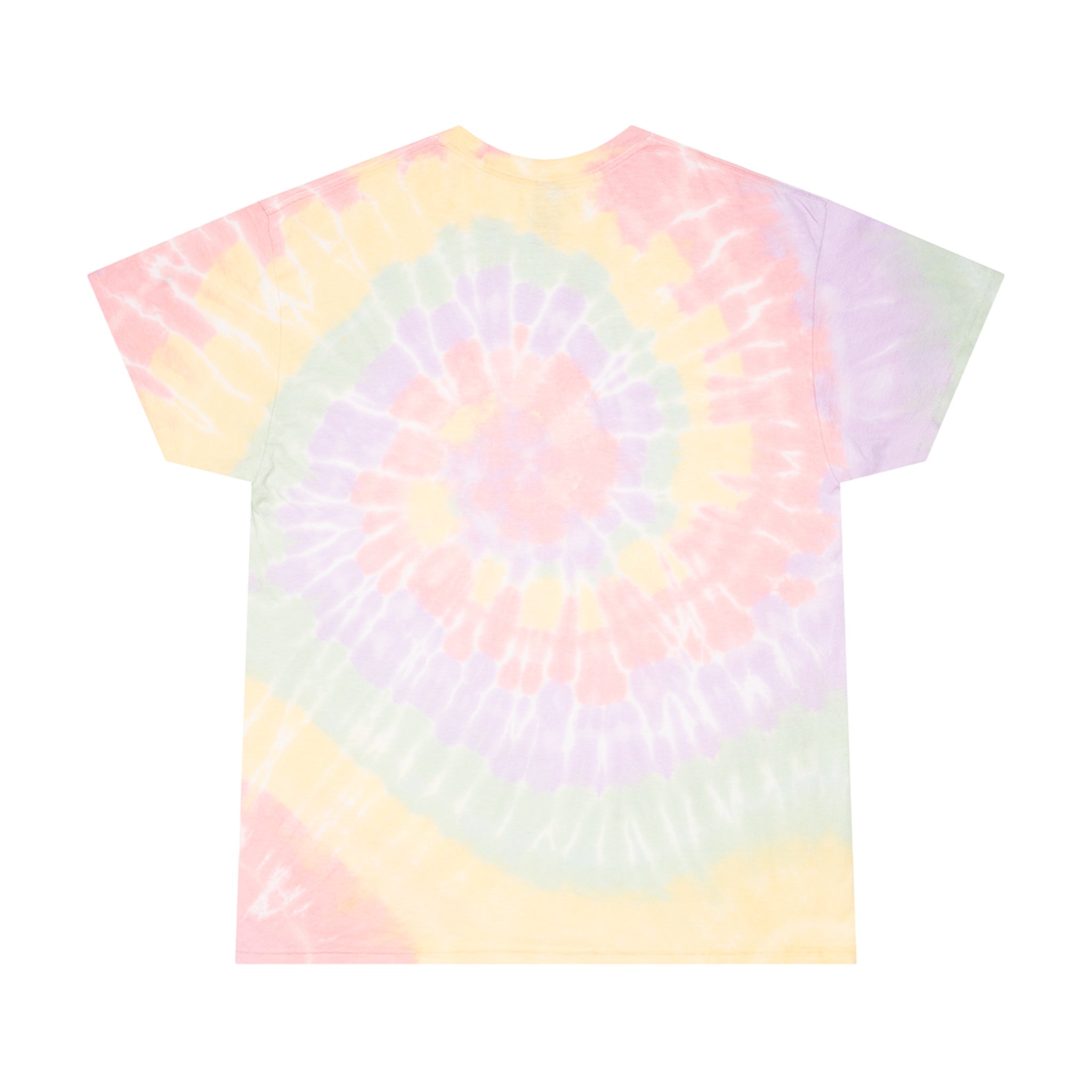 Stoney: "Fried" THC Logo │ Tie-Dye Tee, Spiral