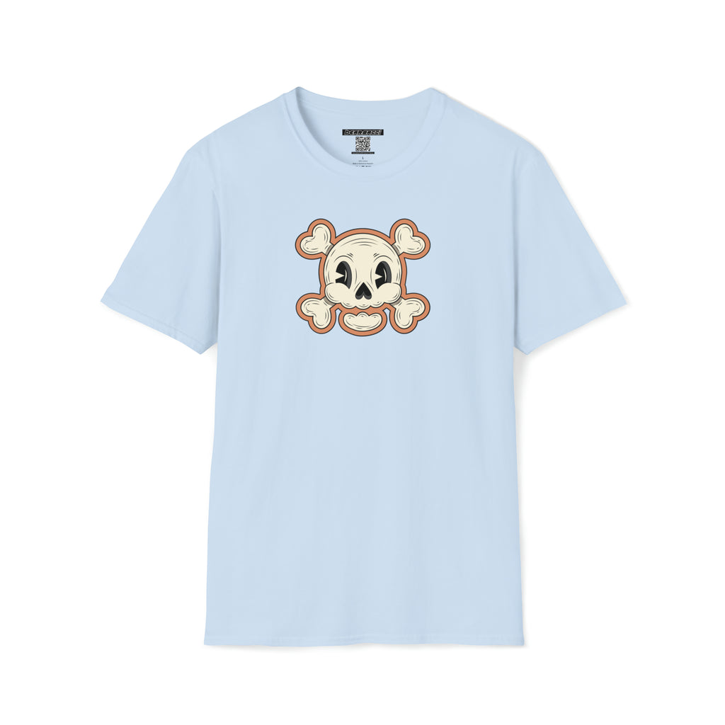 Hyperpop™ X Halloween: Skull and Bones │ Softsyle T-shirt