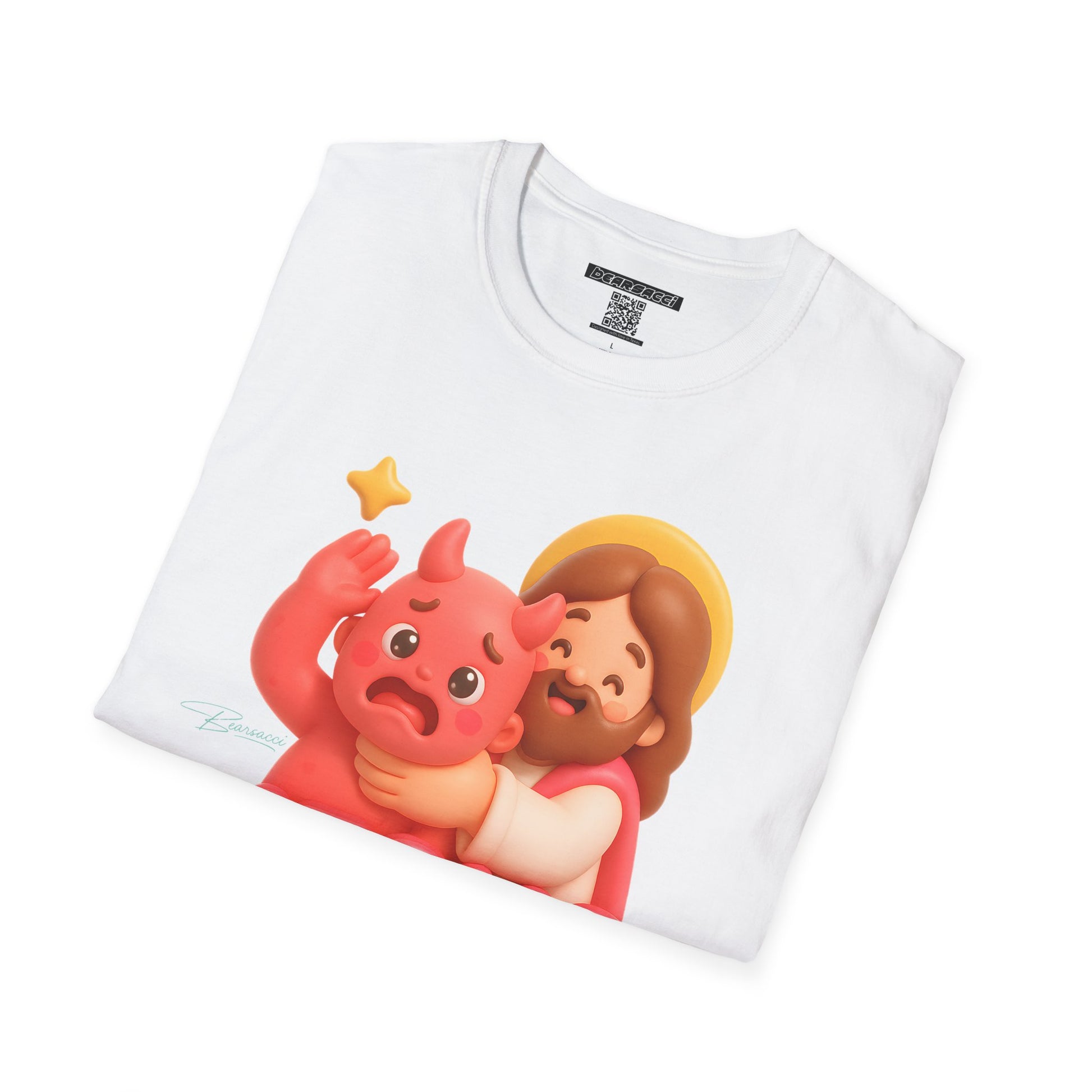 HyperPop®: Jesus Has Your Back │ Softsyle T-shirt