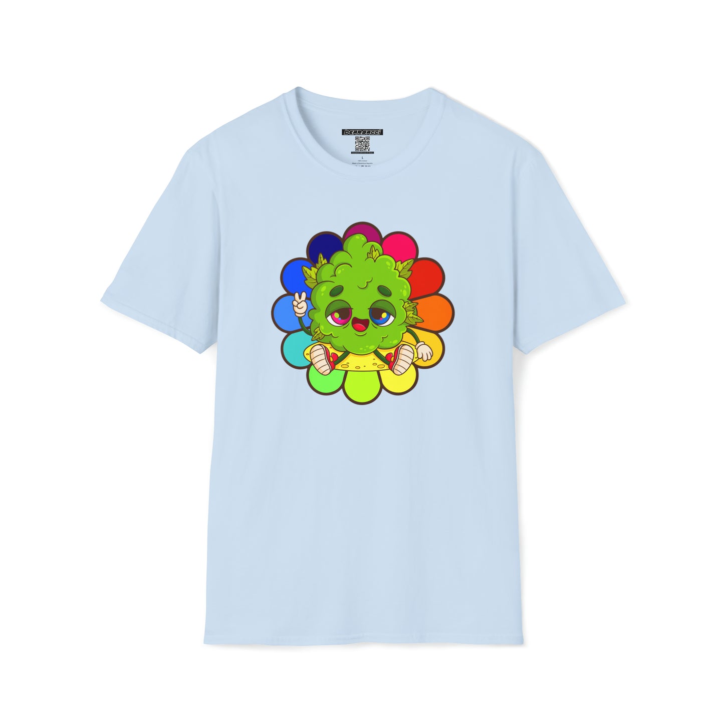 Stoney: Rainbow Leaf │ Softsyle T-shirt