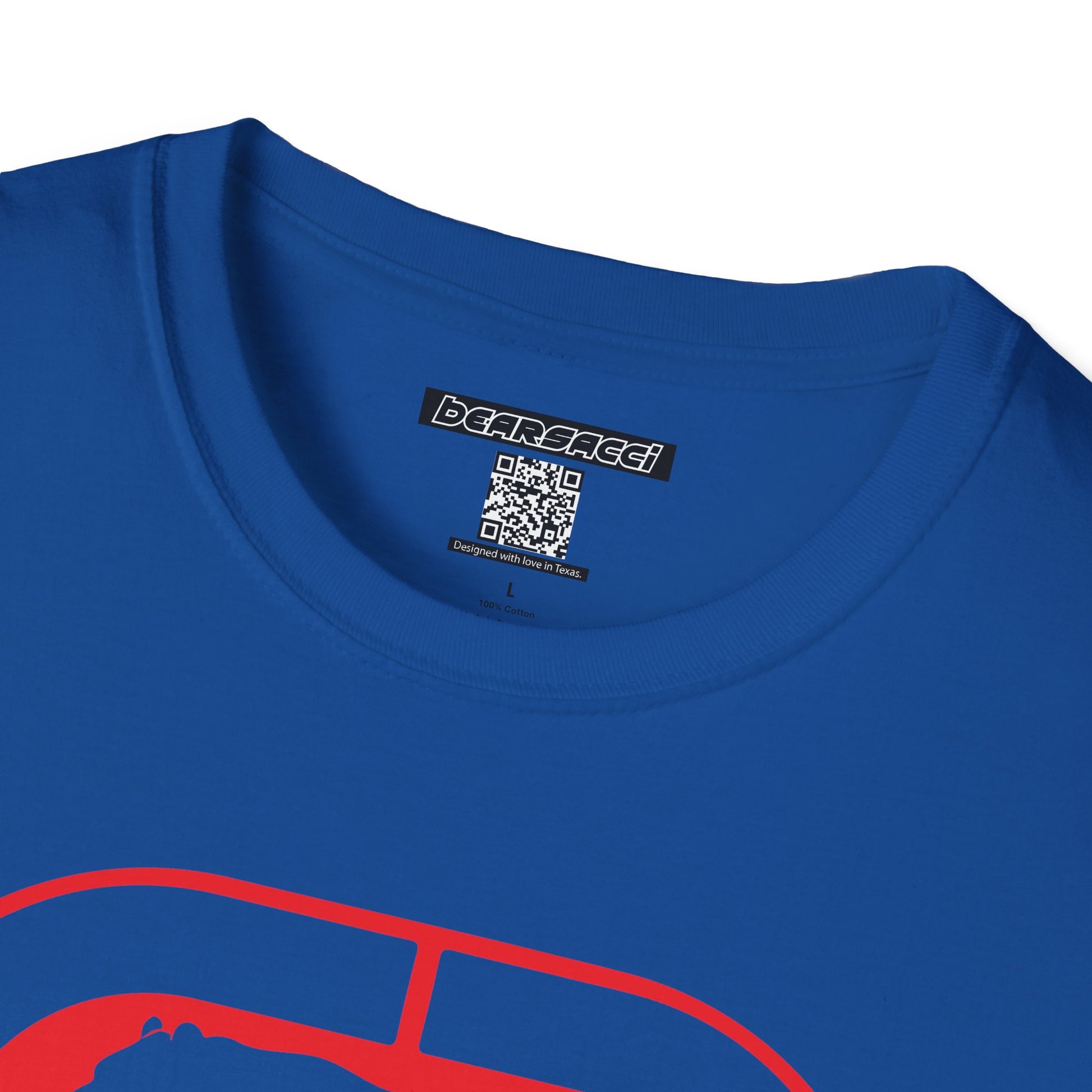 Bearmart® X FakeDesigner®: Bearsacci® Street Logo Tee │Softsyle T-shirt
