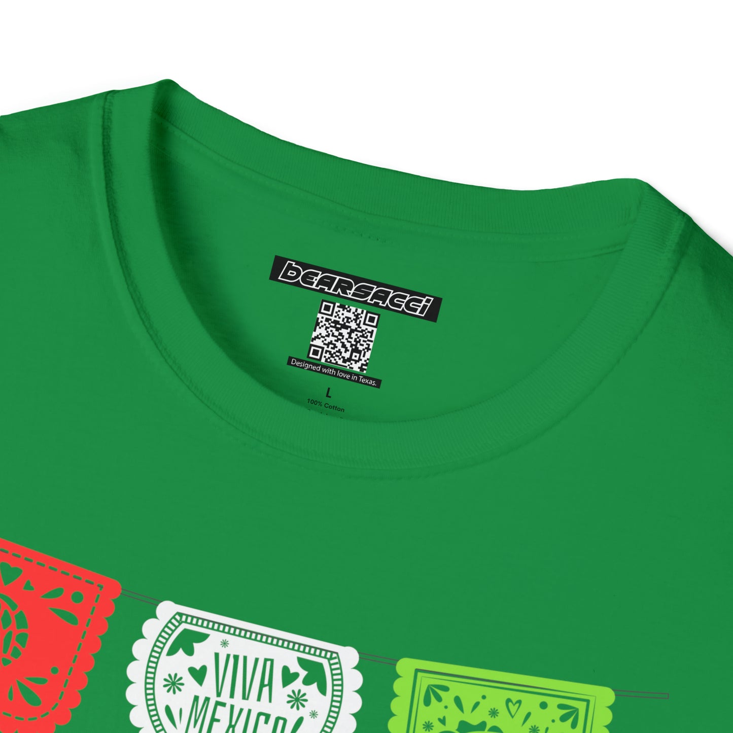 Pero-Like™: Viva Mexico Papel Picado │ Softsyle T-shirt