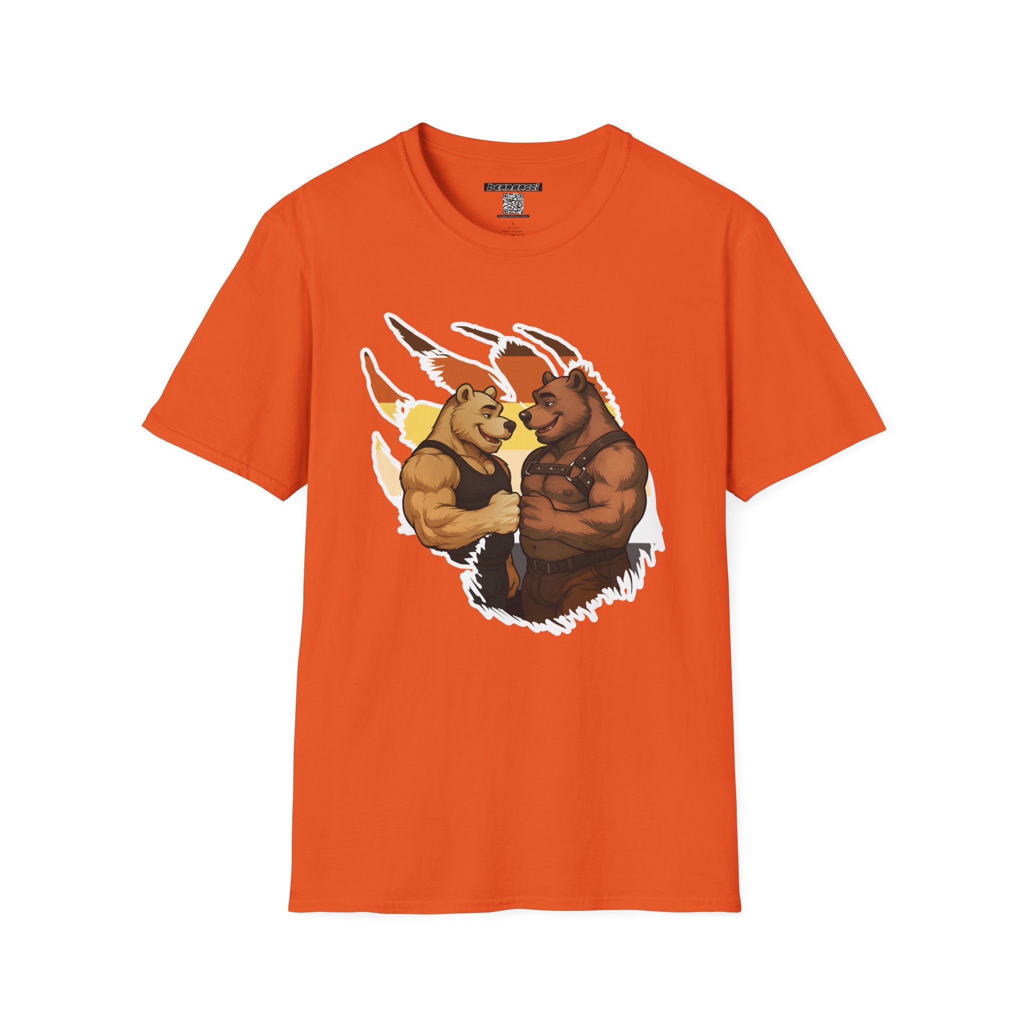 Bearsacci™: Fist Bumping Bears │ Softsyle T-shirt
