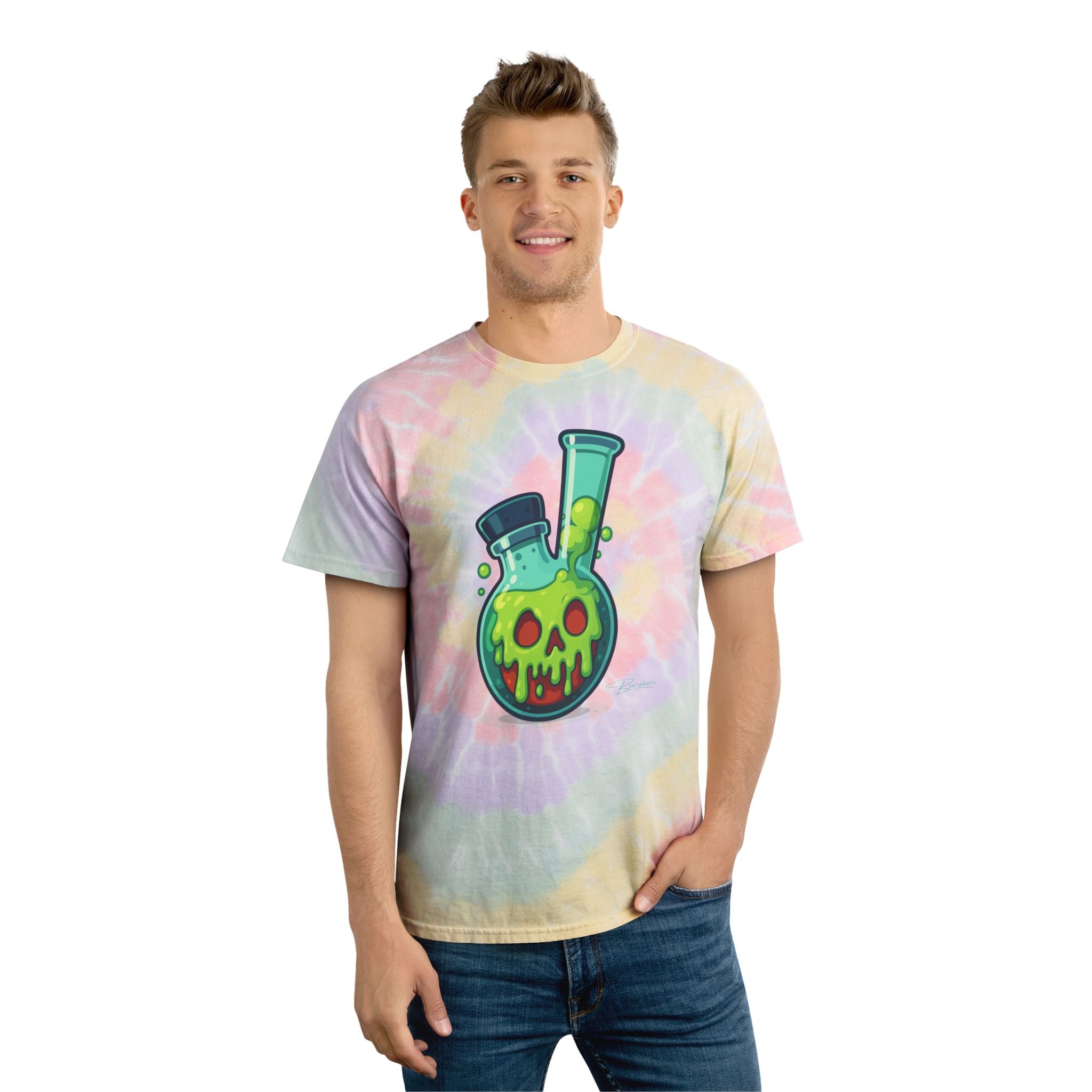 Stoney420®: Once Upon a Bong │ Tie-Dye Tee, Spiral
