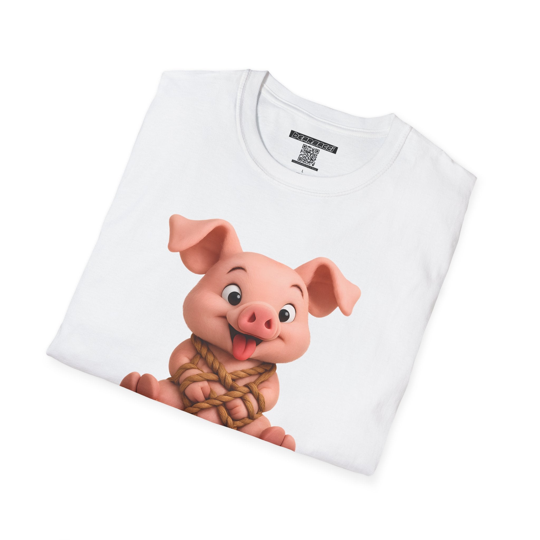 SlutPride® X Dominion®: Hog Tied (Rope Piggy)│ Softsyle T-shirt