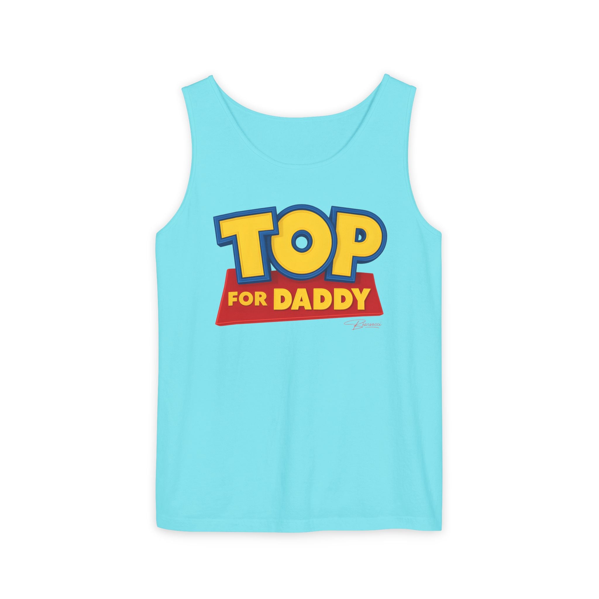 HyperPop® X SlutPride®: Top for Daddy® │ Garment-Dyed Tank Top