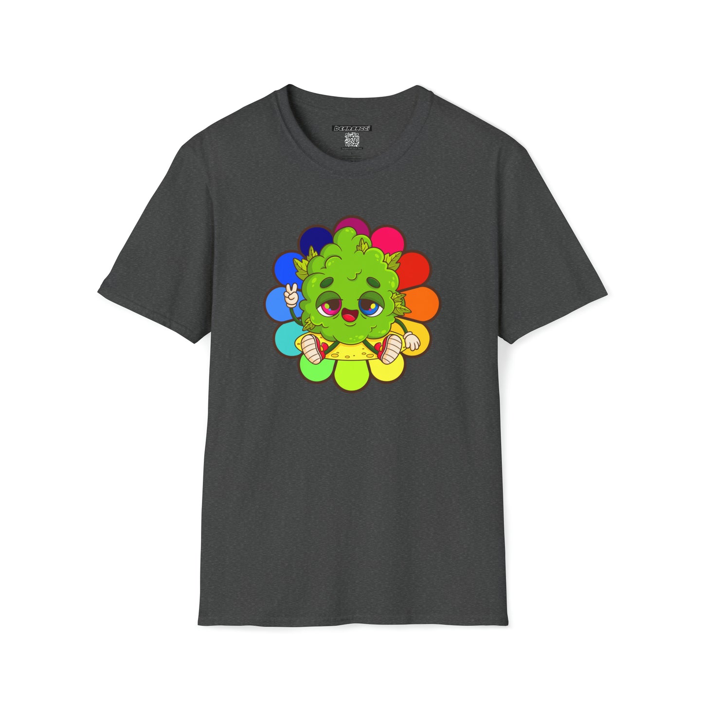 Stoney: Rainbow Leaf │ Softsyle T-shirt