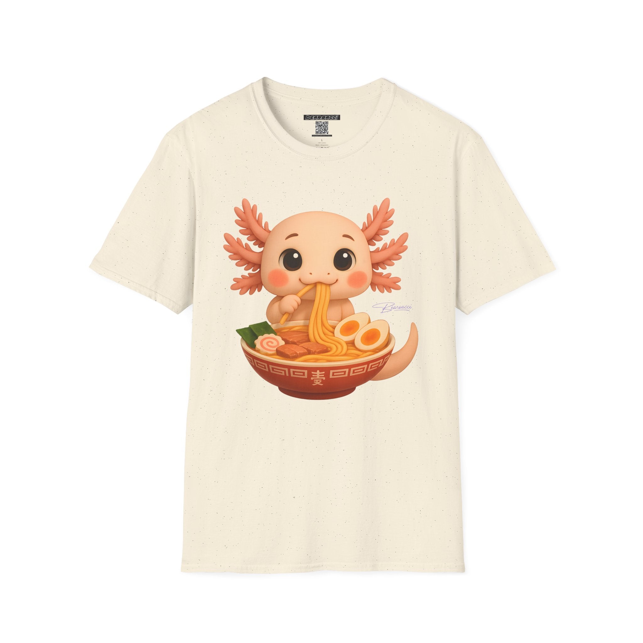 PeroLike X HyperPop®: Axolotl Ramen │ Softsyle T-shirt