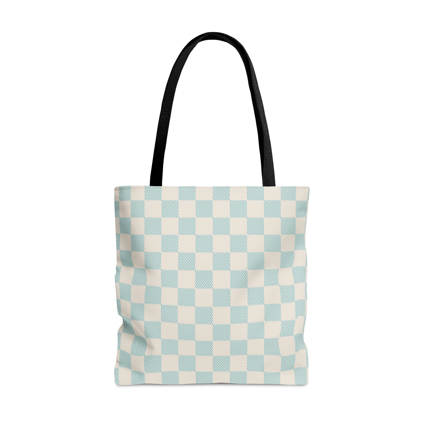 Bleu Marsh Checkerboard │ Everyday Tote Bag