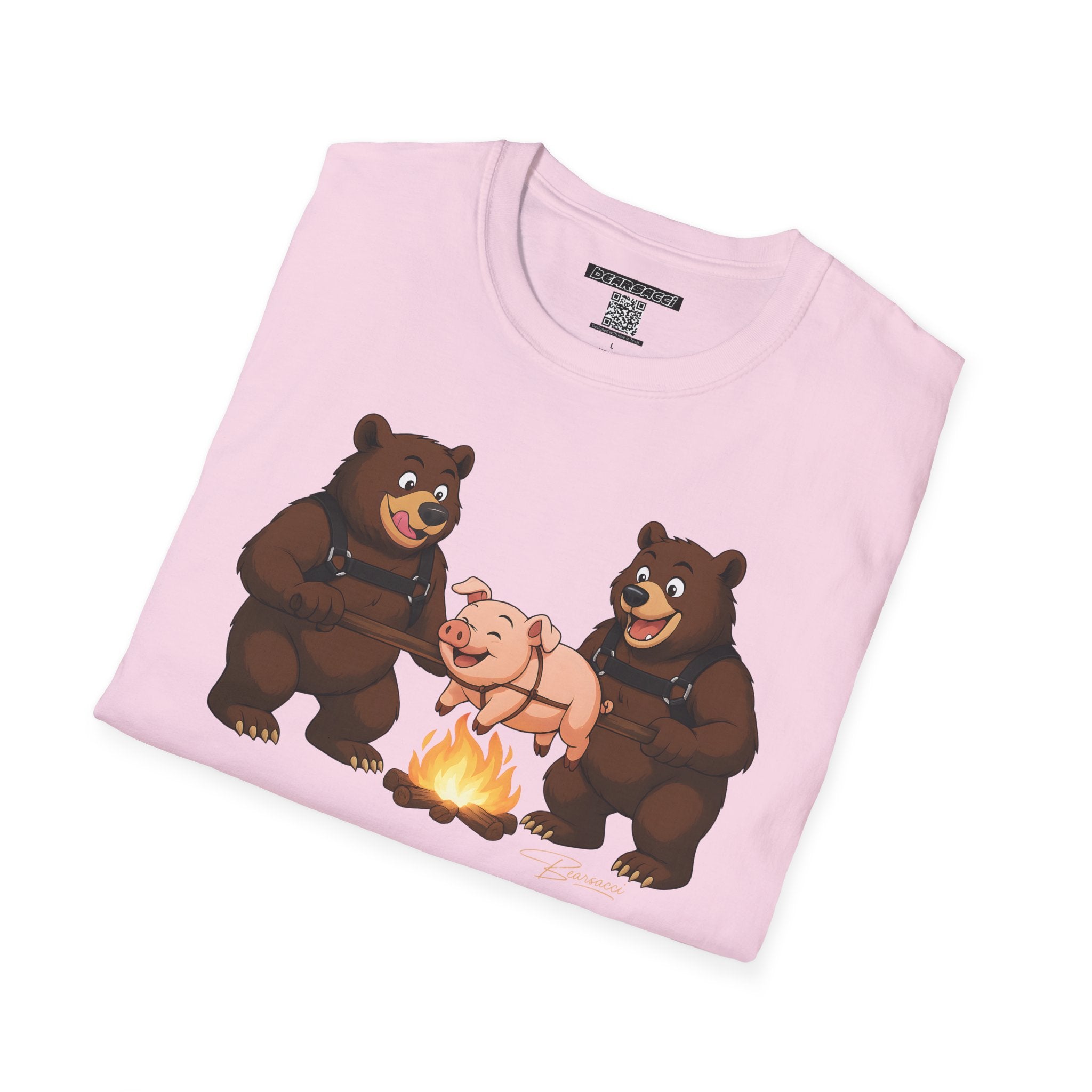 Bearmart®: Spit Roast Pig │Softsyle T-shirt