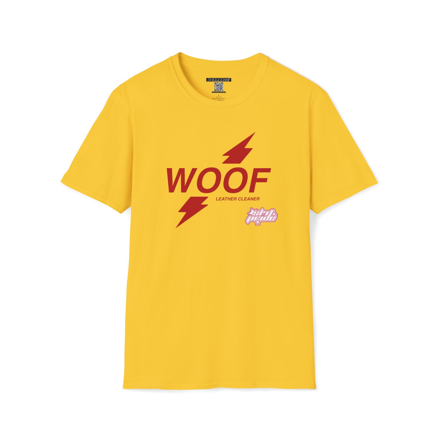 SlutPride™: WOOF Leather Cleaner │ Softsyle T-shirt