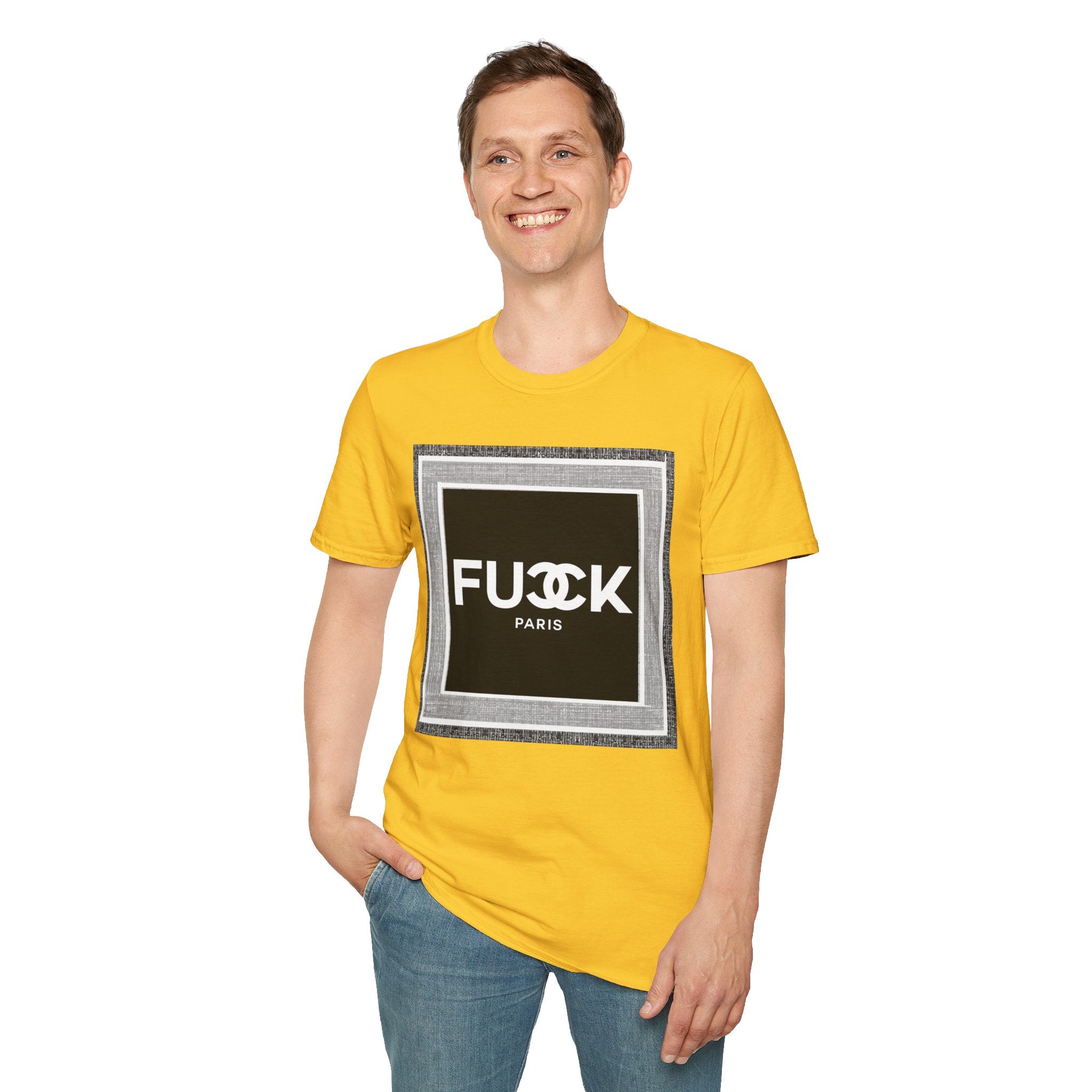 Fake Designer™: Fuck Paris│ Softsyle T-shirt