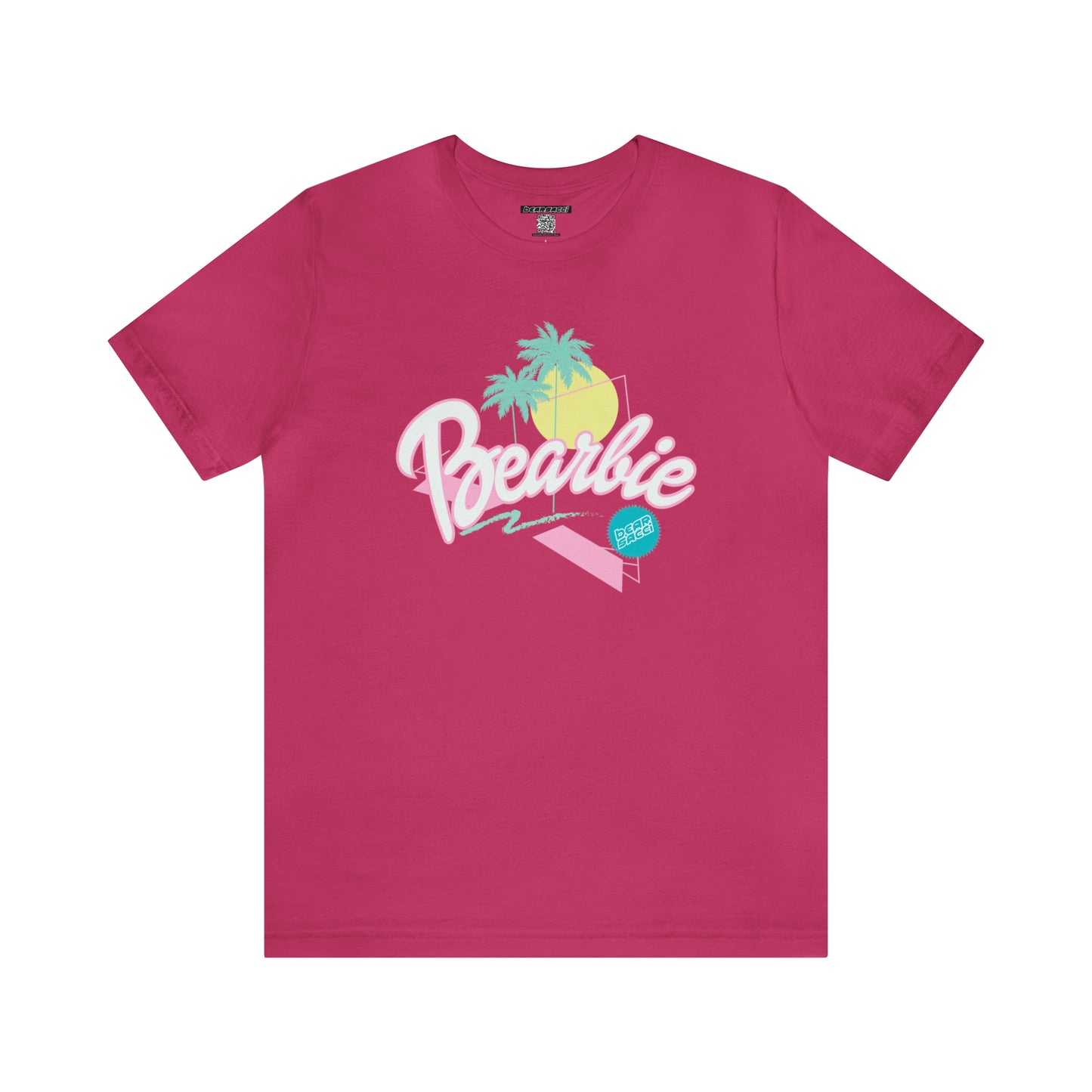 Bearbie: Pastel Malibu-Style Logo │Premium Jersey T-shirt