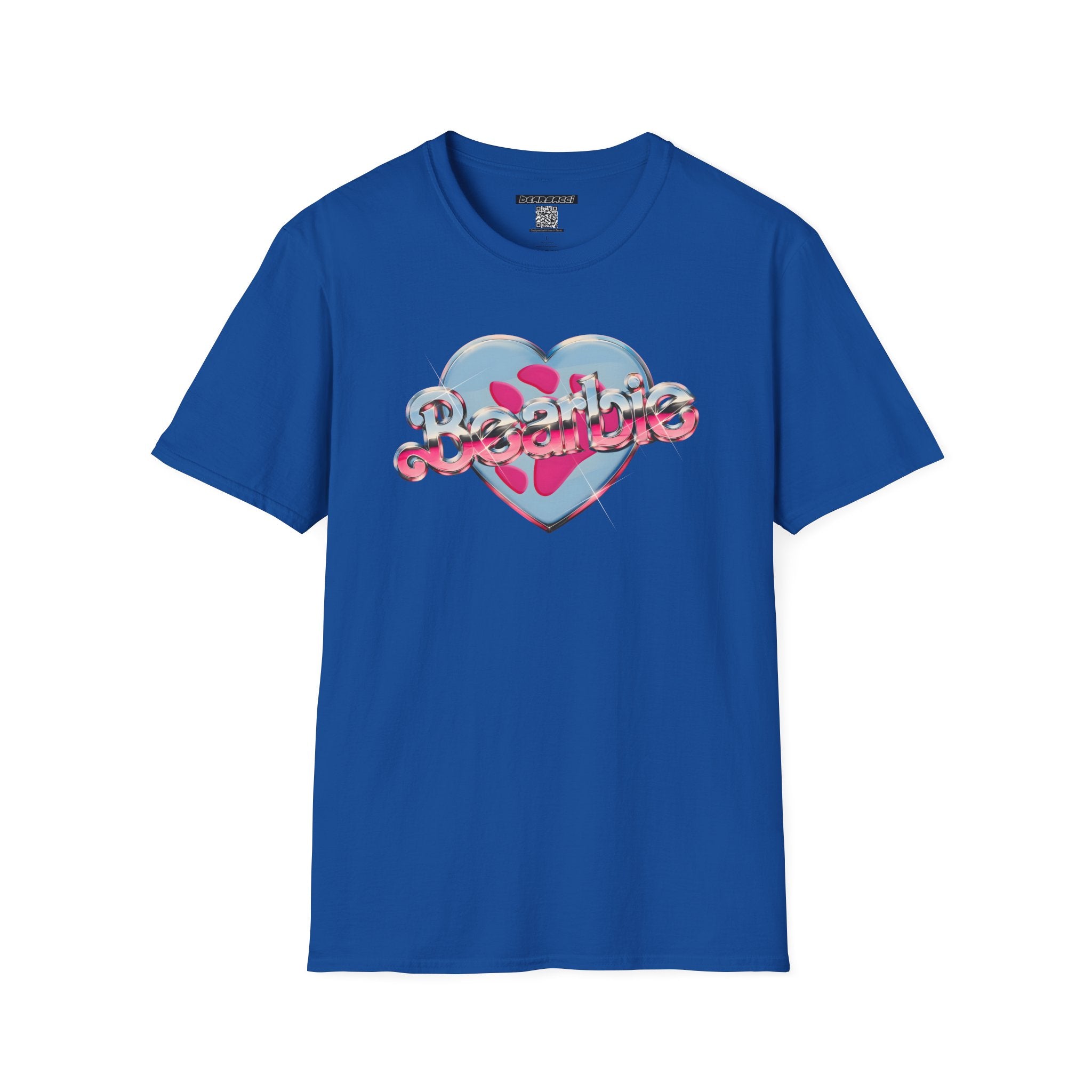 Bearbie®: Heart Bear Claw Logo │Softsyle T-shirt