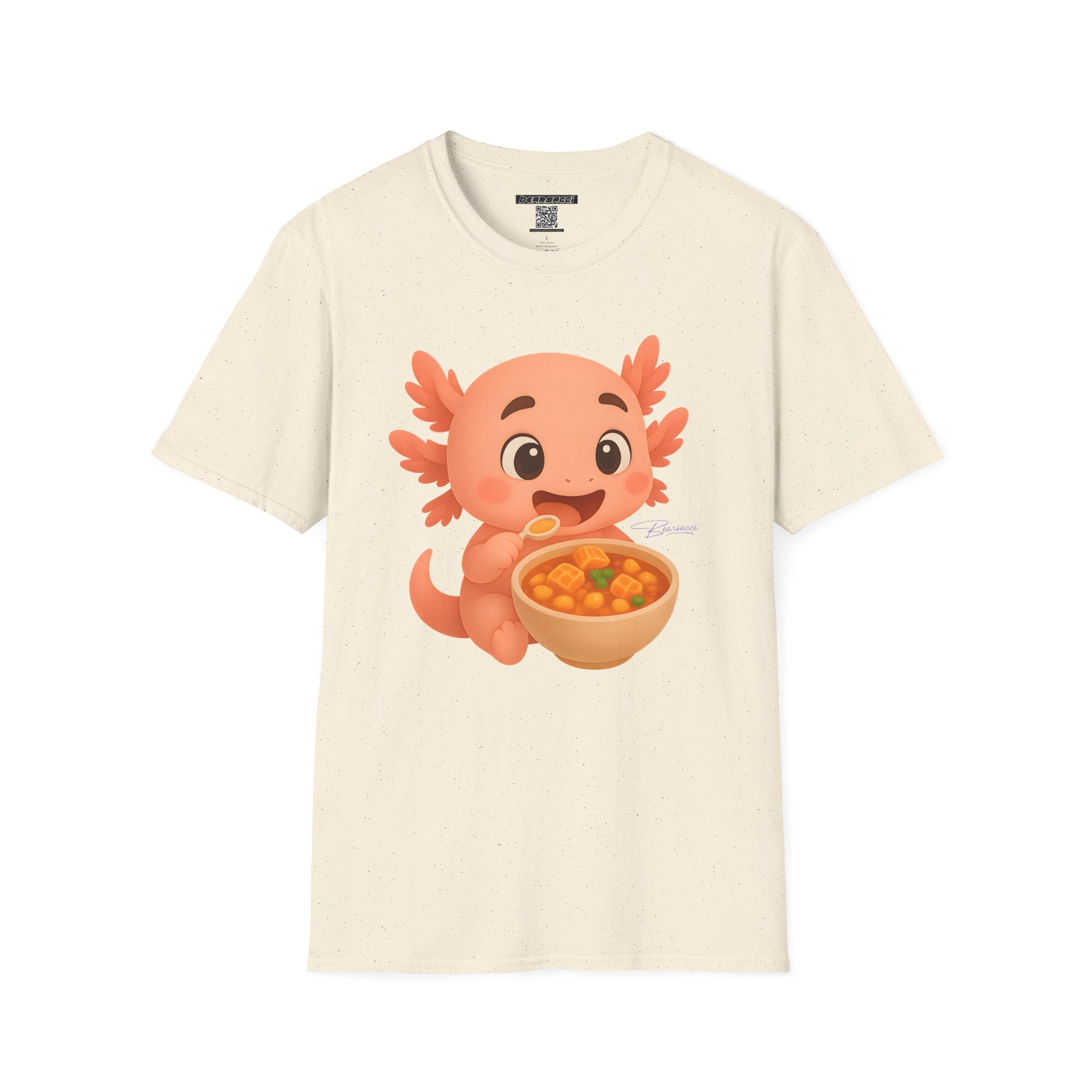 PeroLike X HyperPop®: Axolotl Menudo │ Softsyle T-shirt