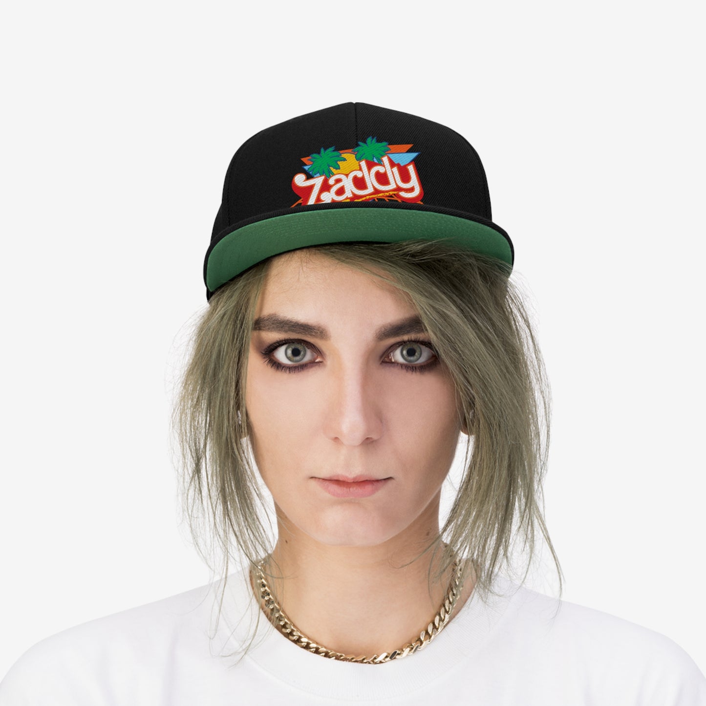 Bearbie: Zaddy Snapback │ Flat Bill Hat