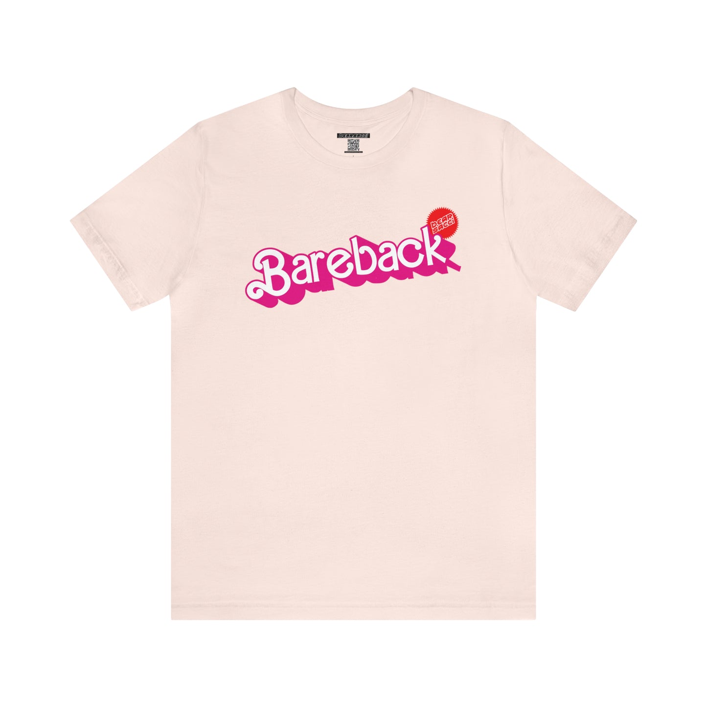 Bearbie™ X Slutpride™: Bareback Logo │Premium Jersey T-shirt