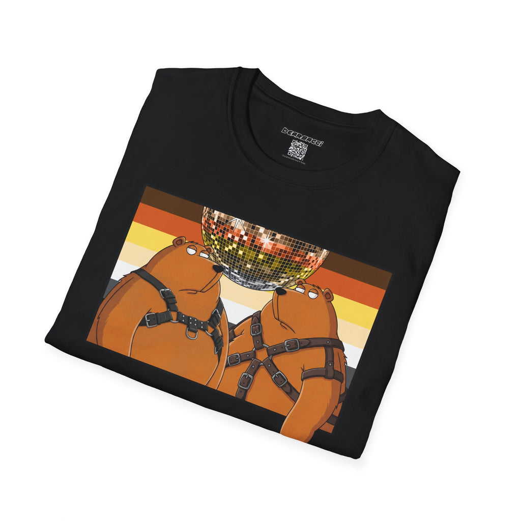 Bearmart®: Leather Bears Disco │Softsyle T-shirt