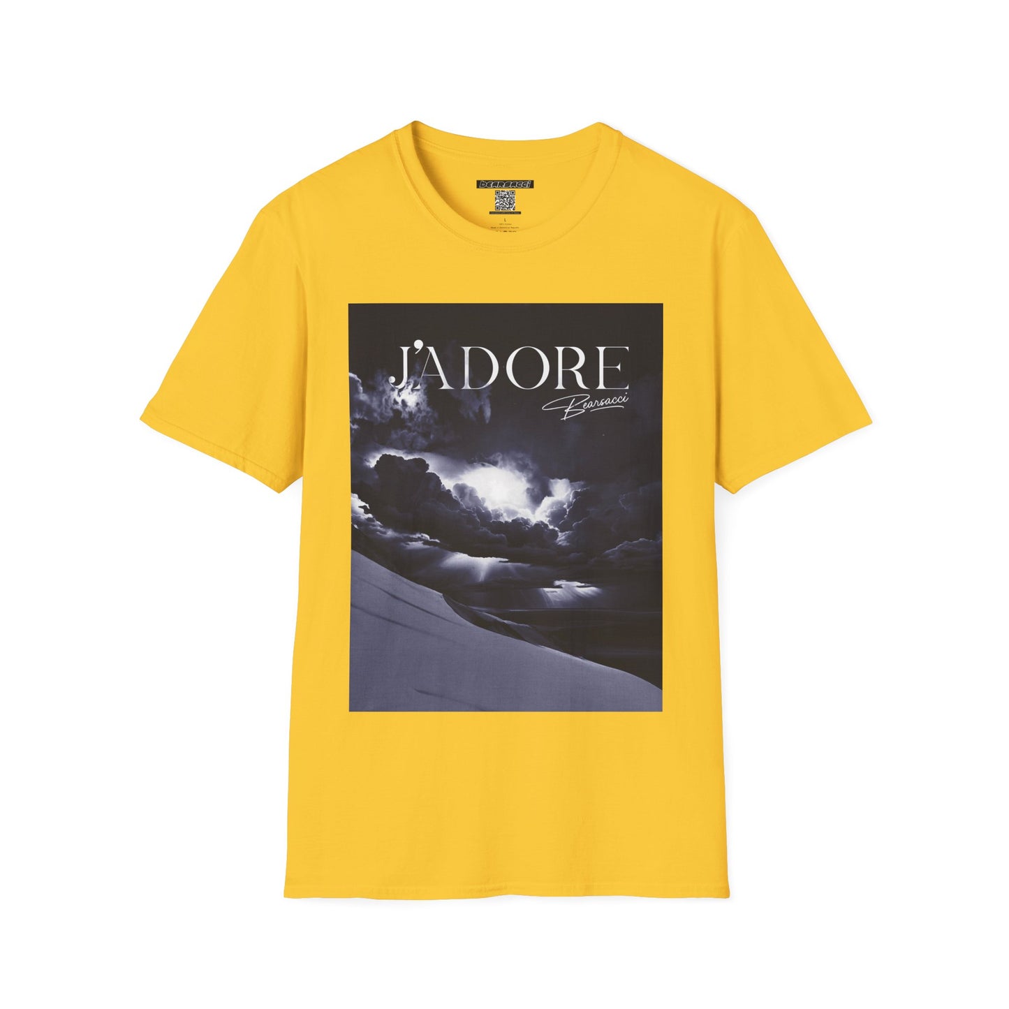 Fake Designer™: J'adore Bearsacci Solitude Is Dangerously Addictive (Dramatic Sky In Desert)│ Softsyle T-shirt