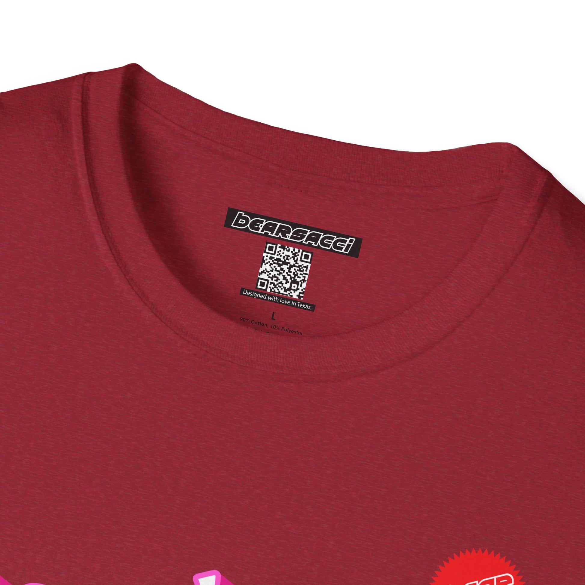 Bearbie® X Slutpride®: Bareback Logo │Softsyle T-shirt