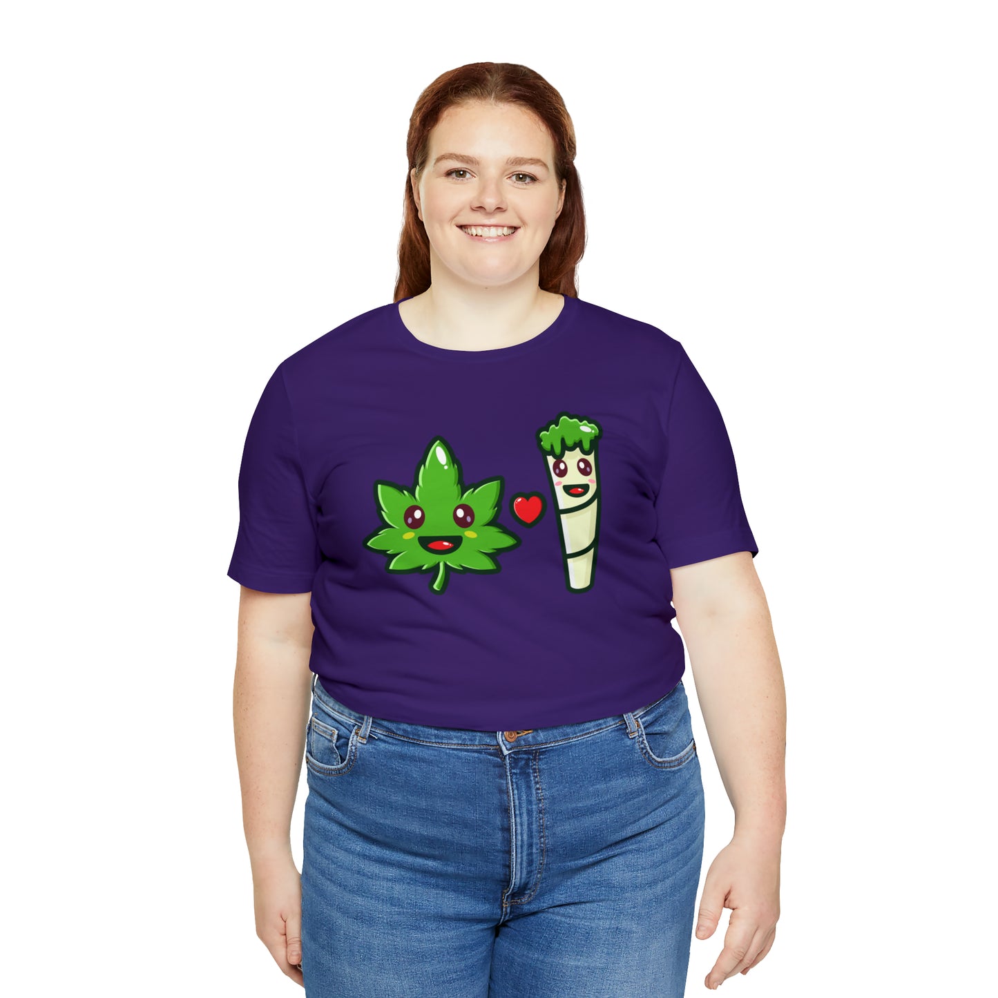 Stoney: Leafy Loves Blunty  │Premium Jersey T-shirt