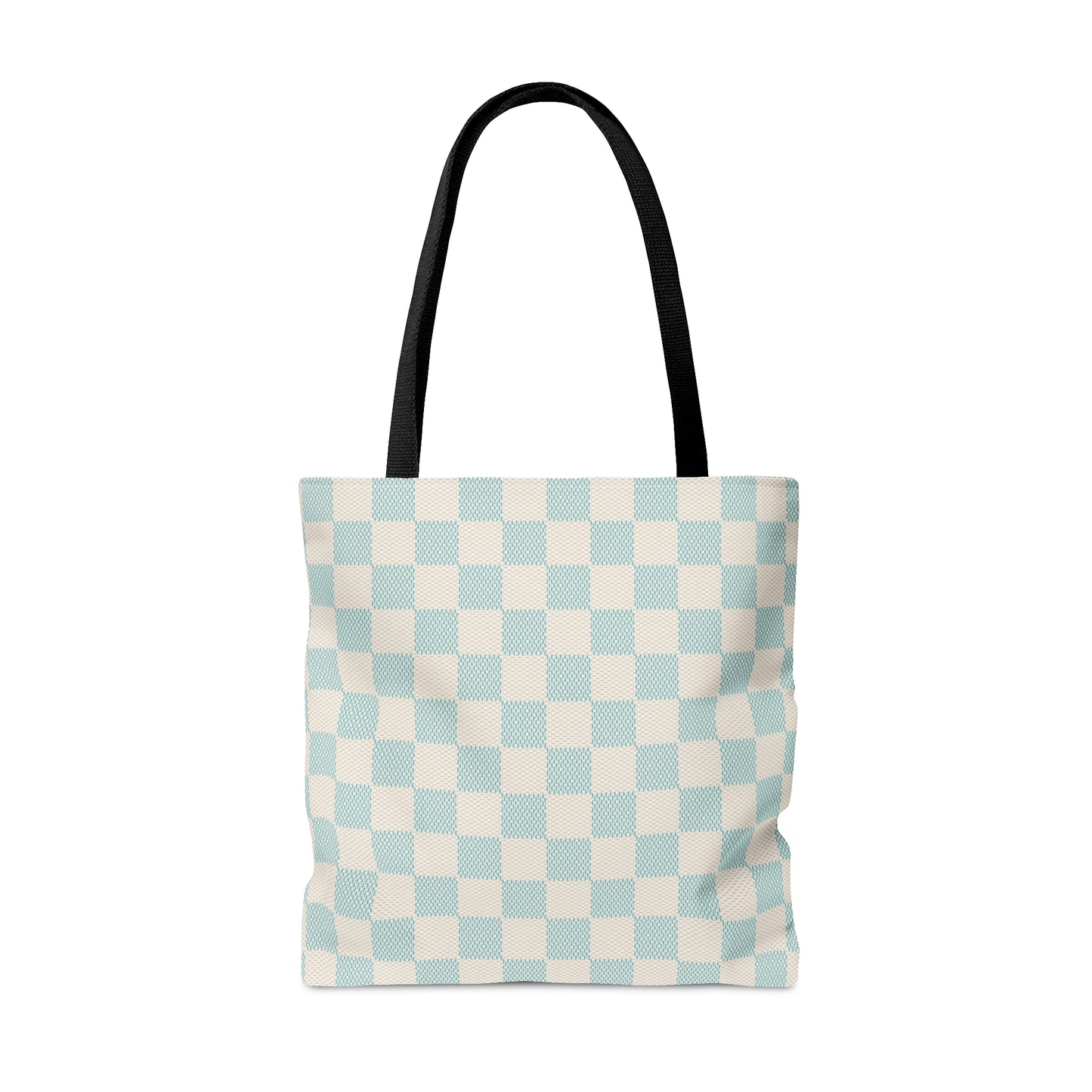 Bleu Marsh Checkerboard │ Everyday Tote Bag