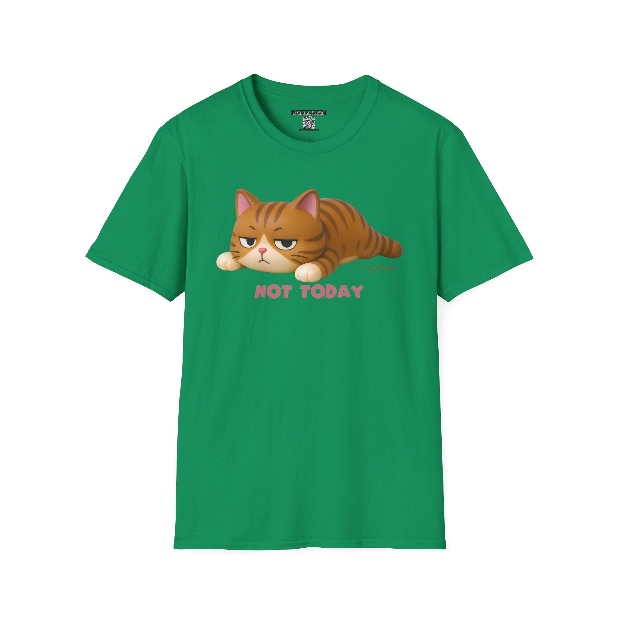 HyperPop®: Not Today Cat │ Softsyle T-shirt