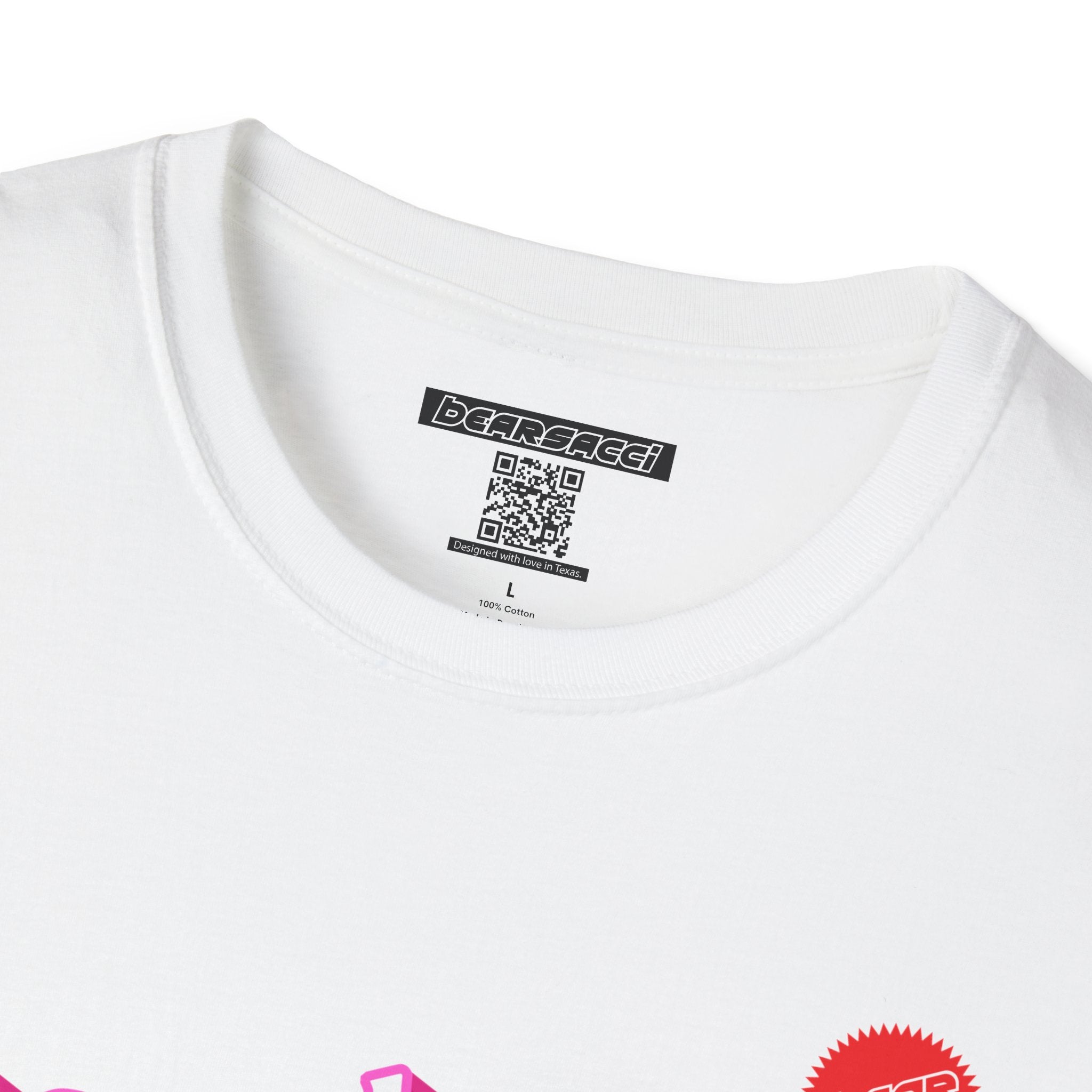 Bearbie® X Slutpride®: Bareback Logo │Softsyle T-shirt