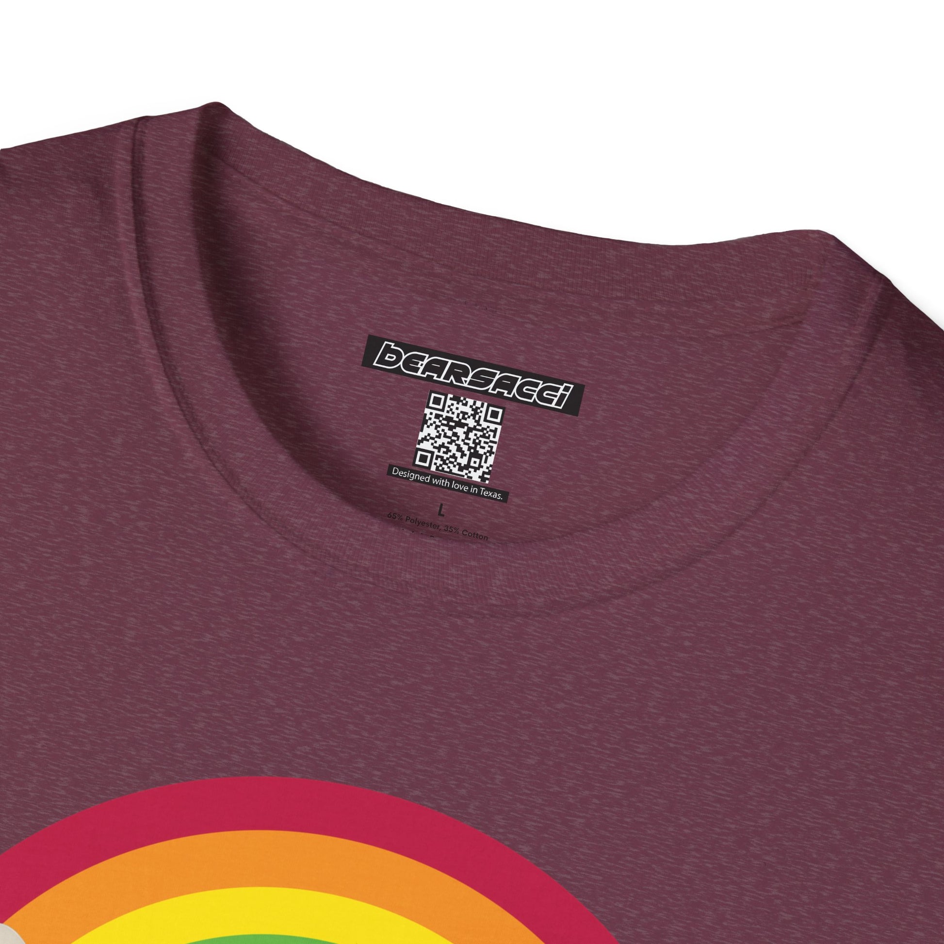 Bearsacci™: Page-Turner, Head-Turner Bare Bear│ Softsyle T-shirt