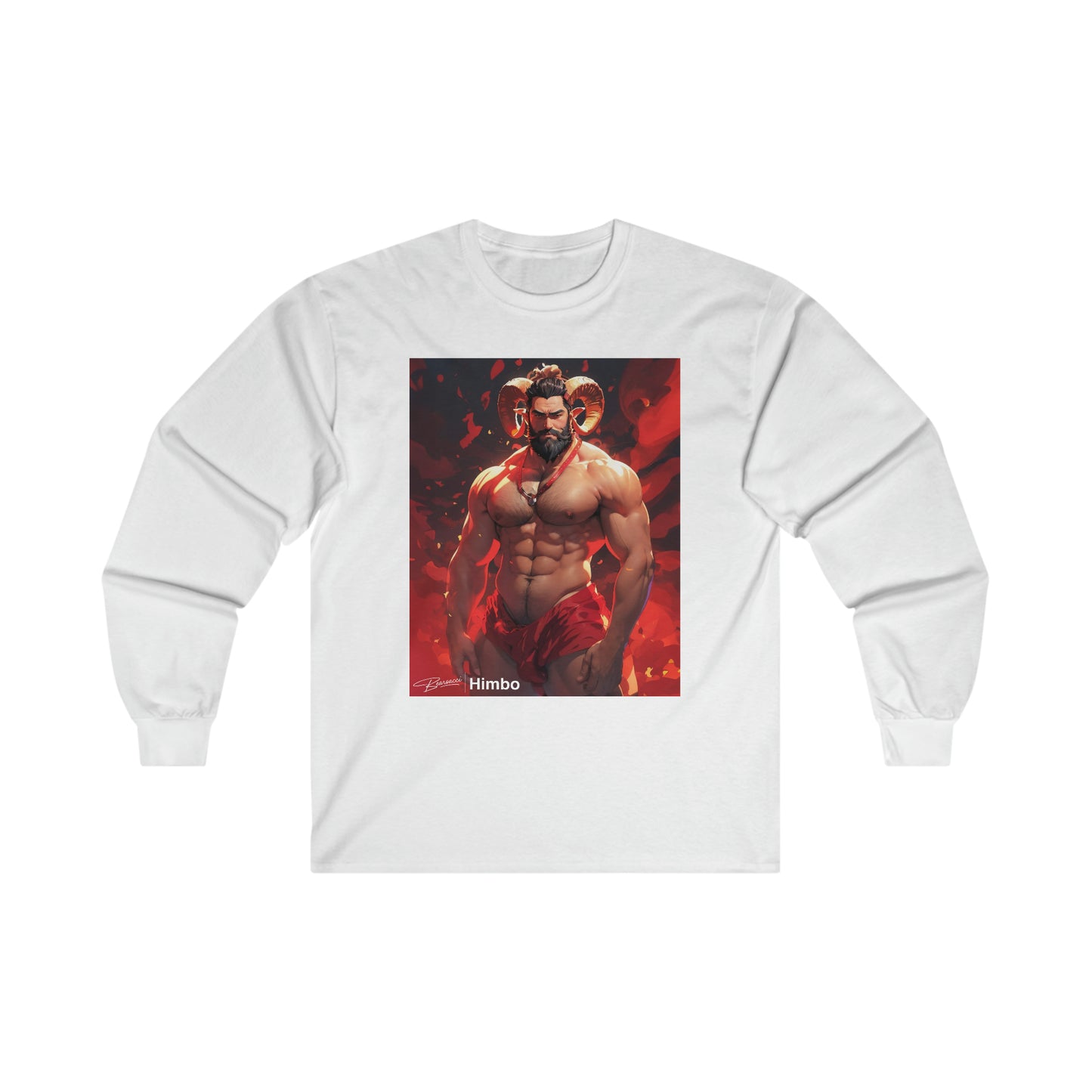 Himbo™ X Halloween: Handsome Devil │ Ultra Cotton Long Sleeve Tee