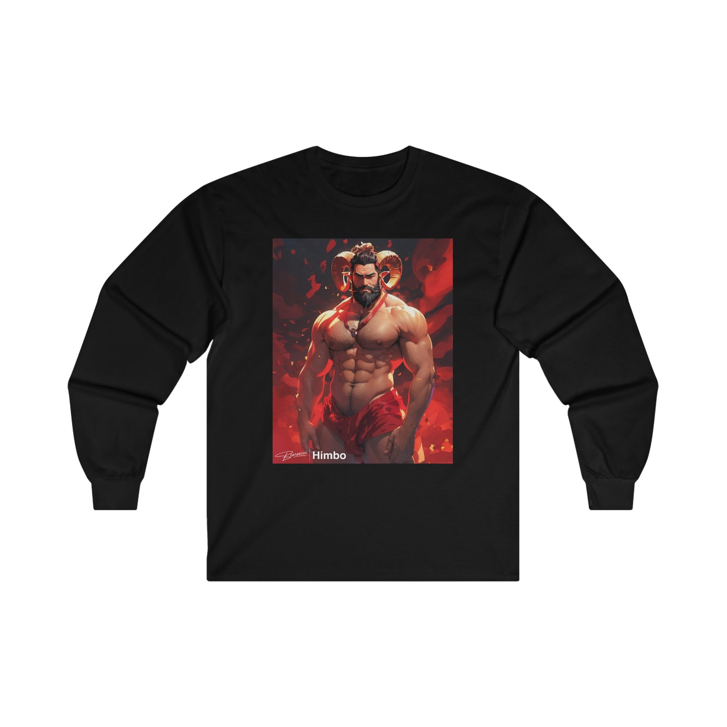 Himbo™ X Halloween: Handsome Devil │ Ultra Cotton Long Sleeve Tee