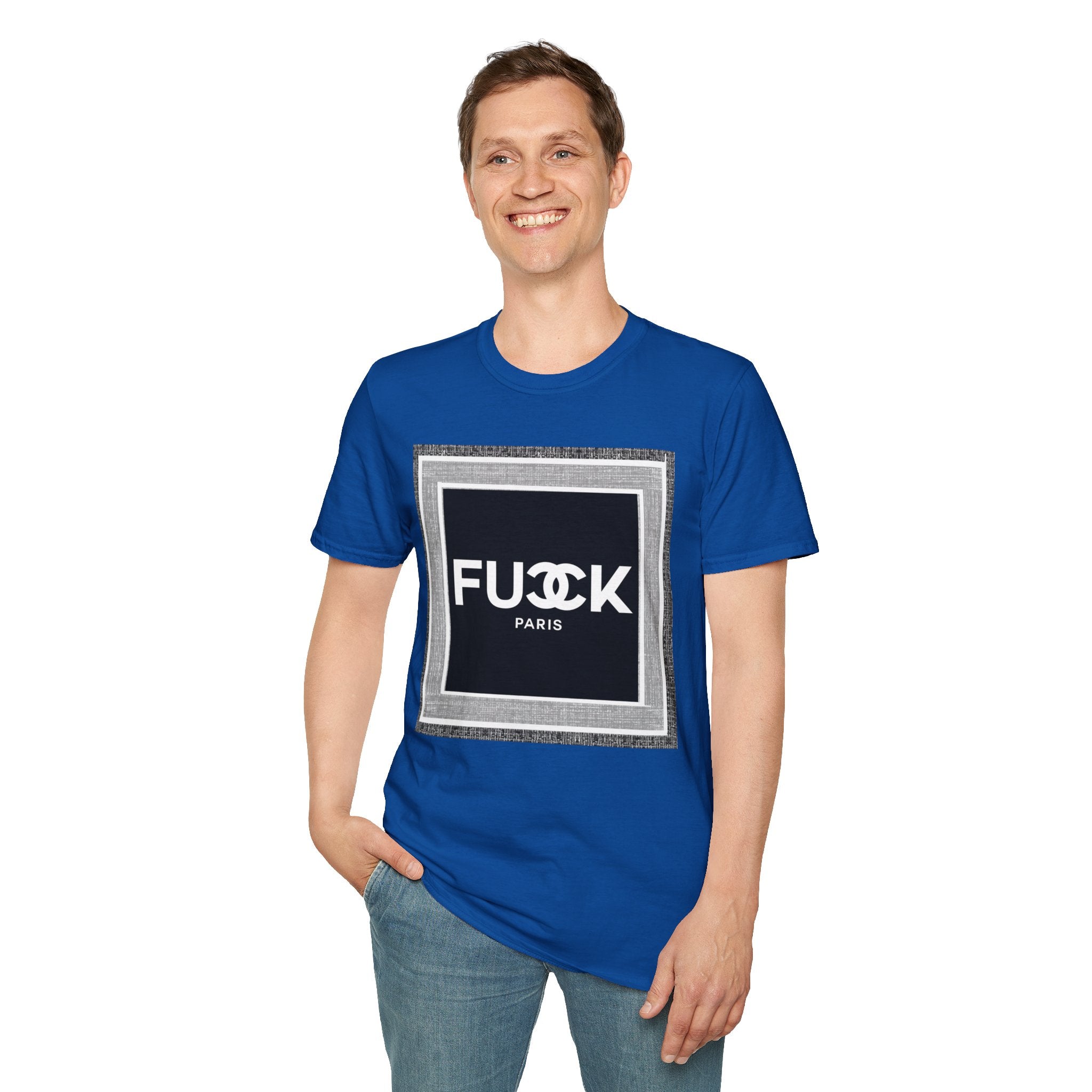 Fake Designer™: Fuck Paris│ Softsyle T-shirt
