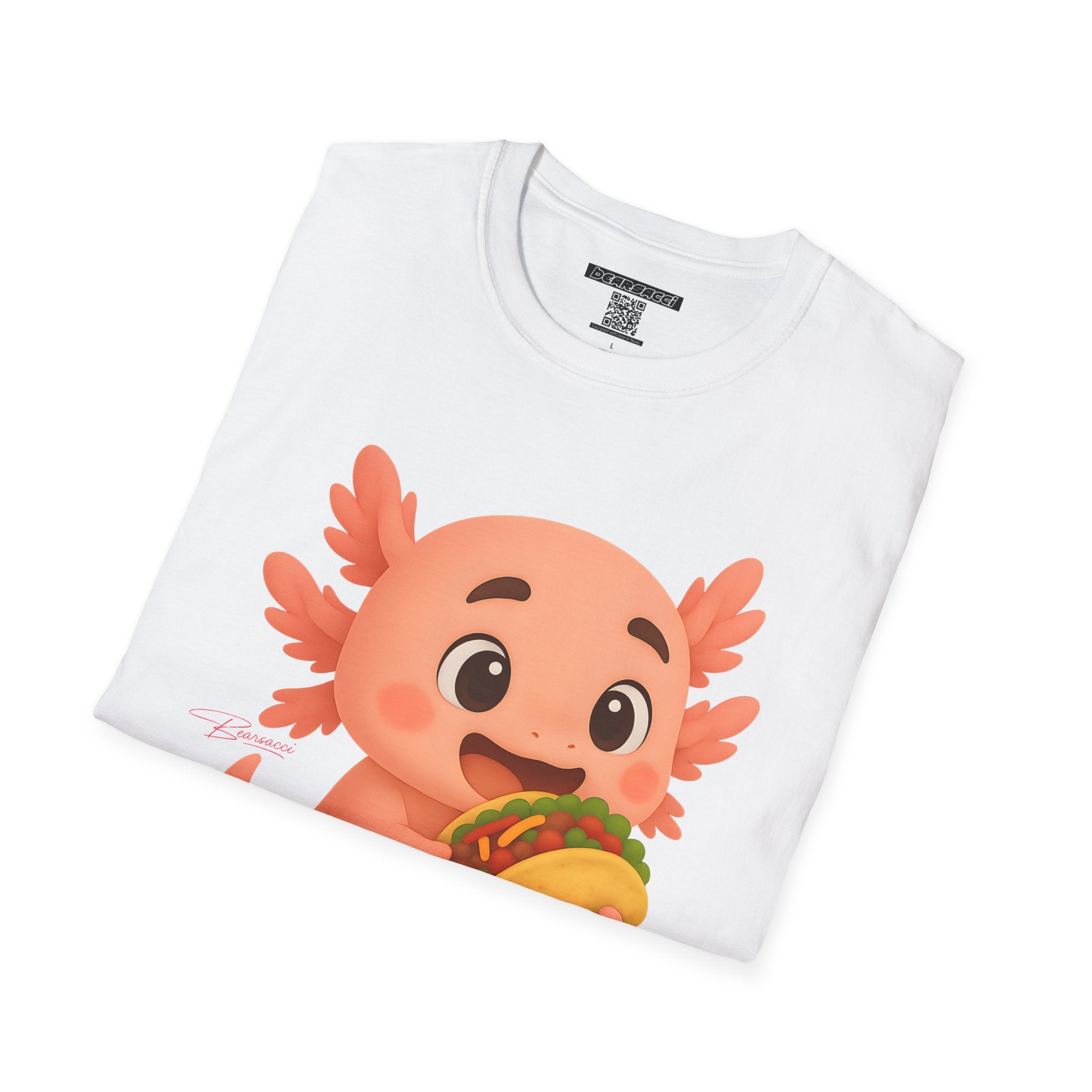 PeroLike X HyperPop®: Axolotl Taco │ Softsyle T-shirt