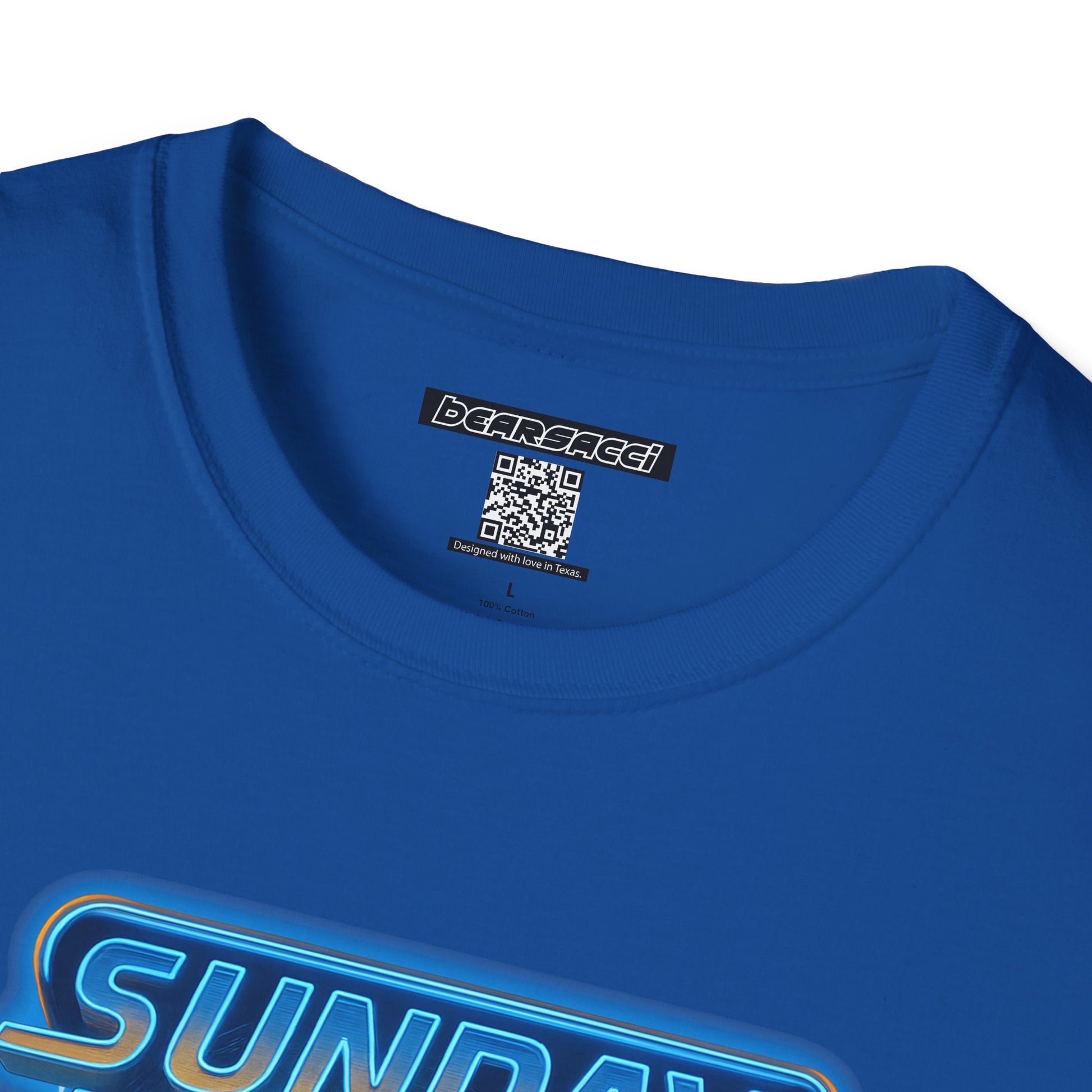 Bearsacci™: Sunday Funday Atlas Disco Bear Remix│ Softsyle T-shirt