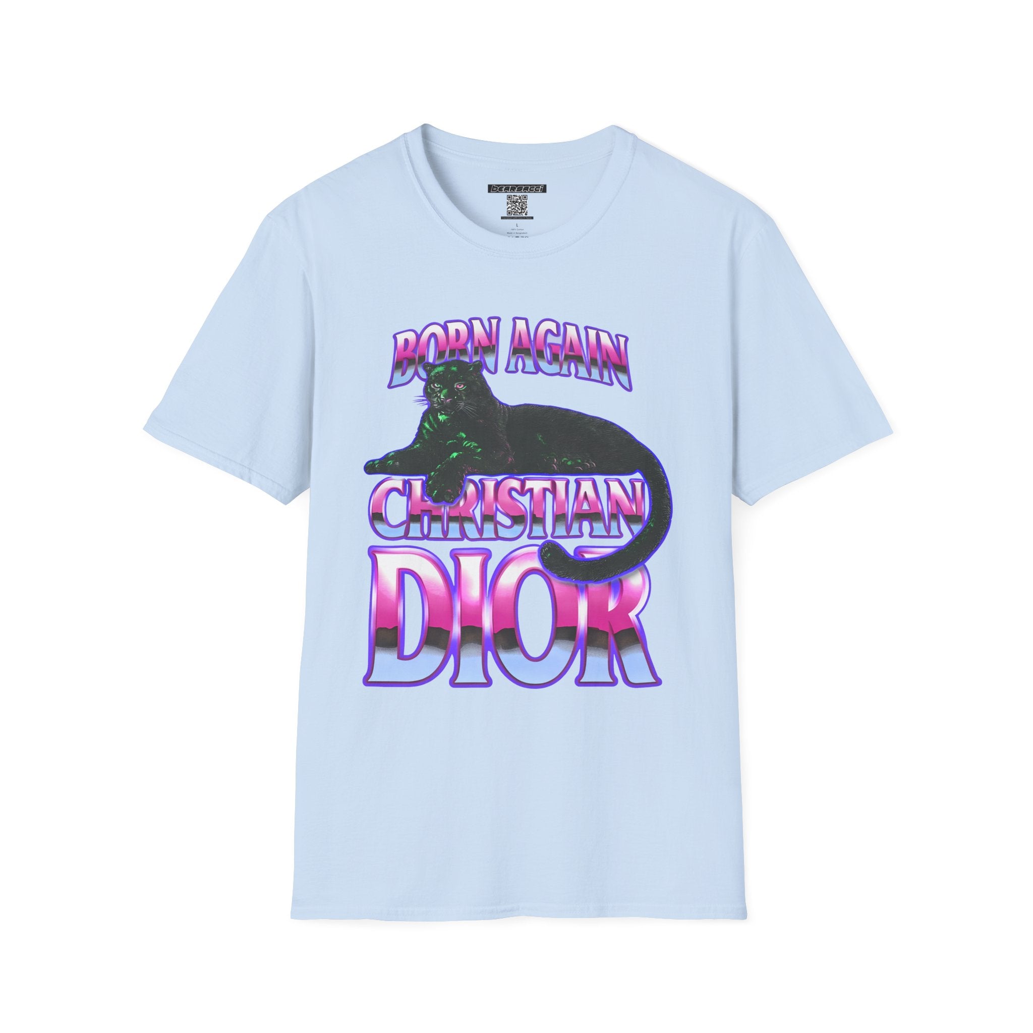 FakeDesigner®: Chinatown Market Secret Club Born Again Christian │ Softsyle T-shirt