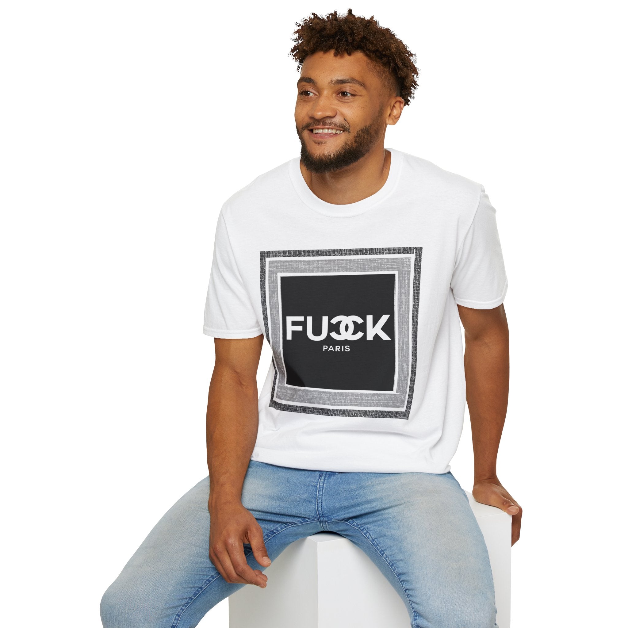 Fake Designer™: Fuck Paris│ Softsyle T-shirt