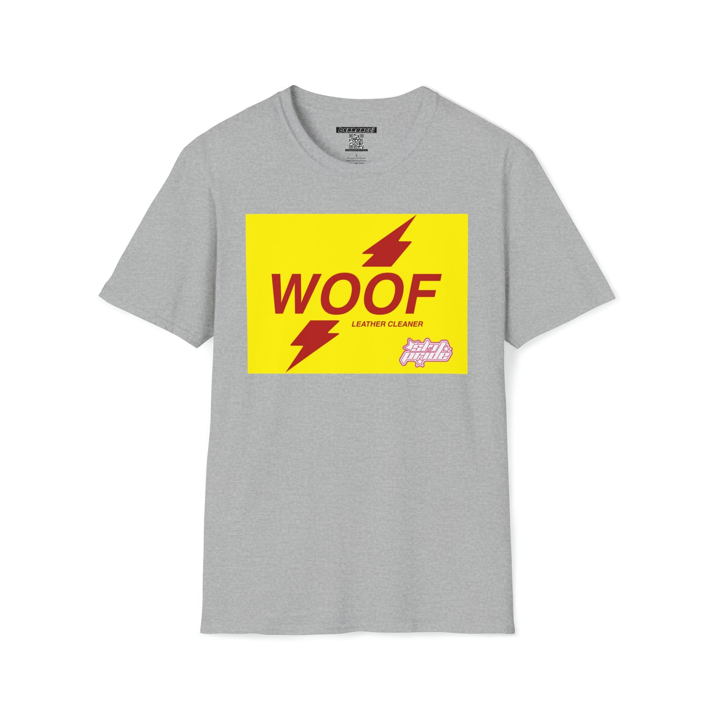 SlutPride™: WOOF Leather Cleaner │ Softsyle T-shirt