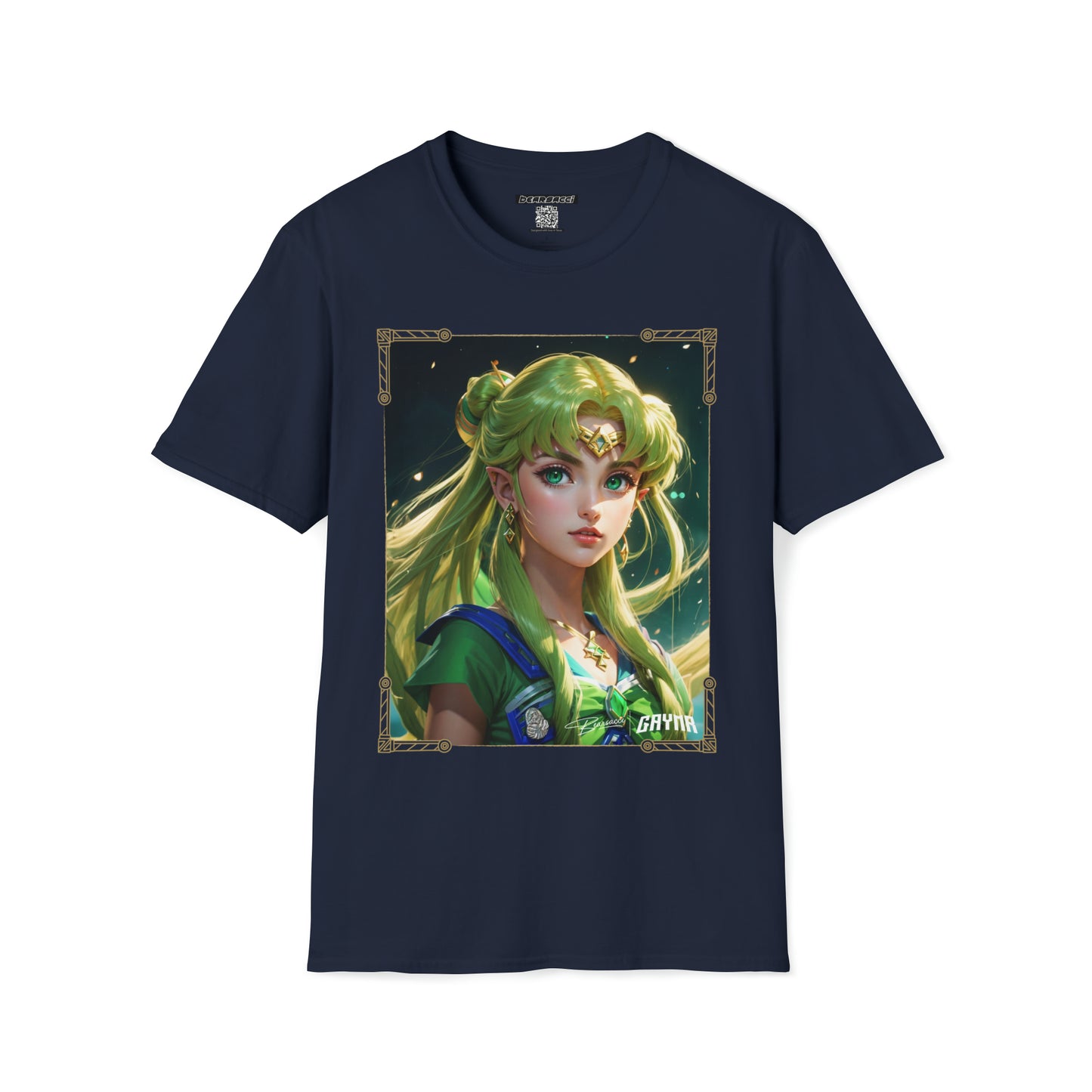 Gaymer™: Sailor Link (gender-bend) Closeup │ Softsyle T-shirt