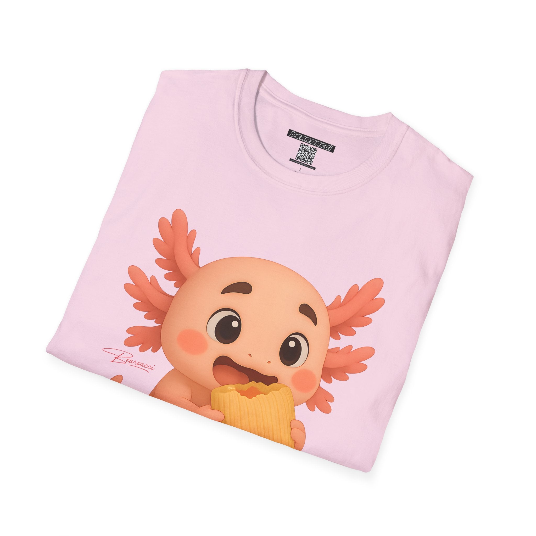 PeroLike X HyperPop®: Axolotl Tamal │ Softsyle T-shirt