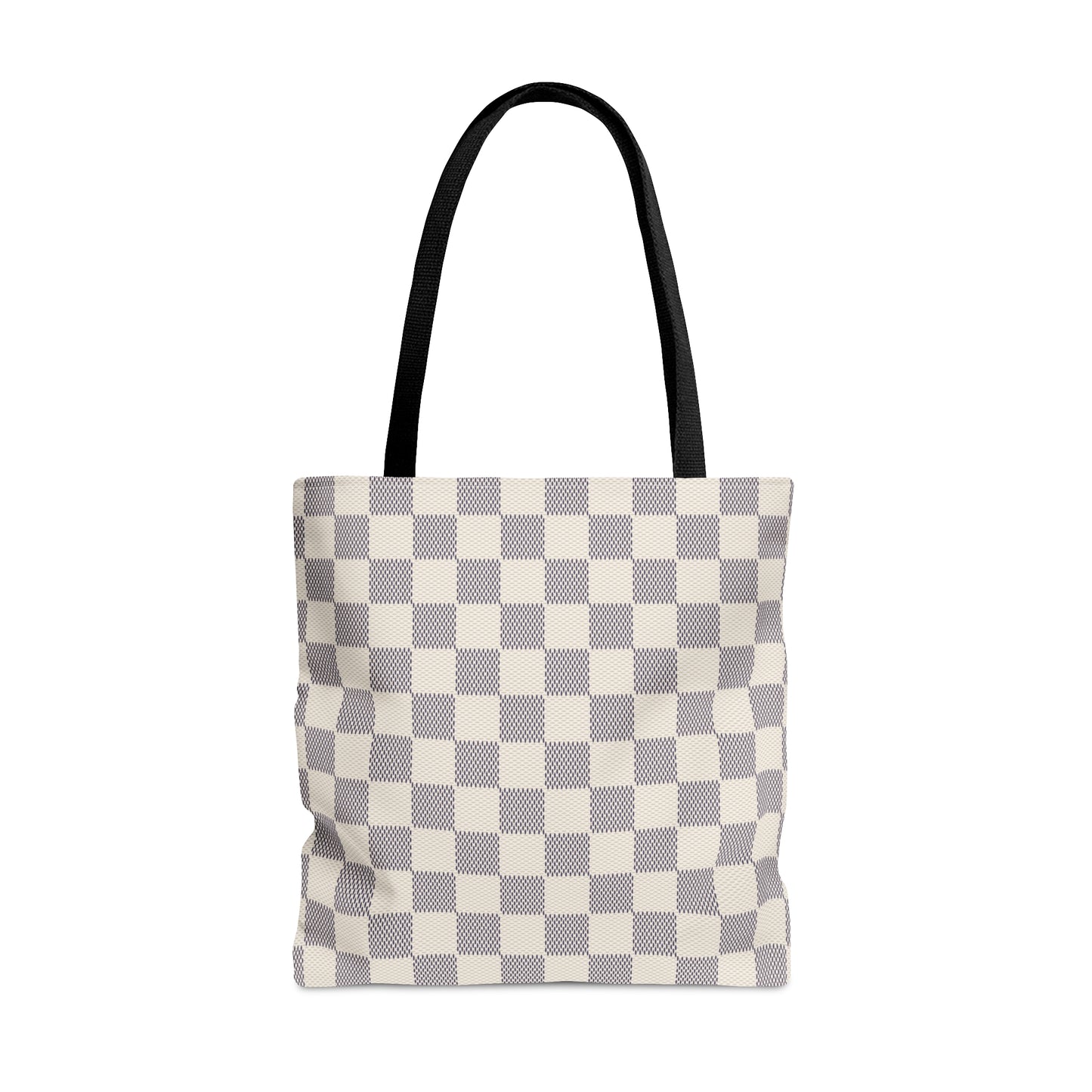 Azure Checkerboard │ Everyday Tote Bag