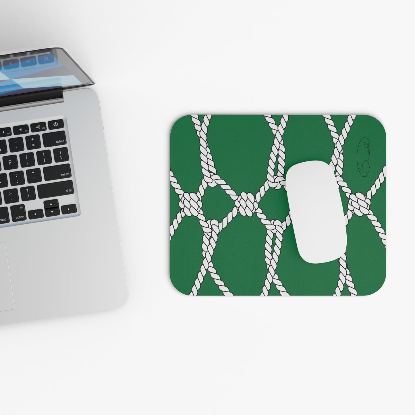 Dominion™: Green Shibari │ Mouse Pad