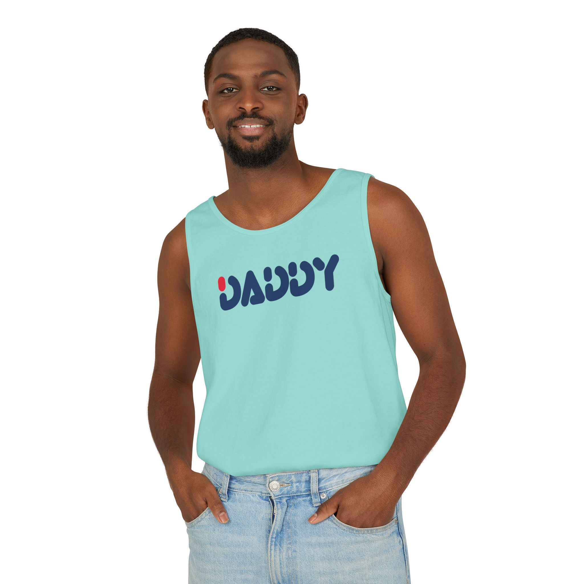 Fake Designer™ x GymBros™: Daddy │ Garment-Dyed Tank Top