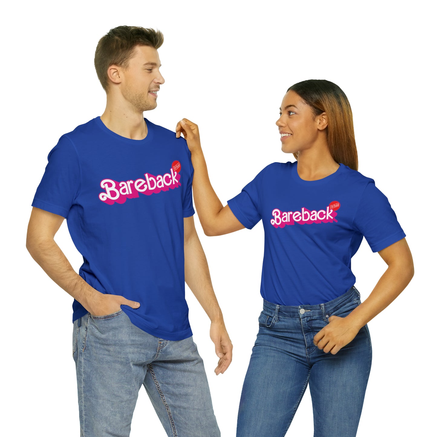 Bearbie™ X Slutpride™: Bareback Logo │Premium Jersey T-shirt