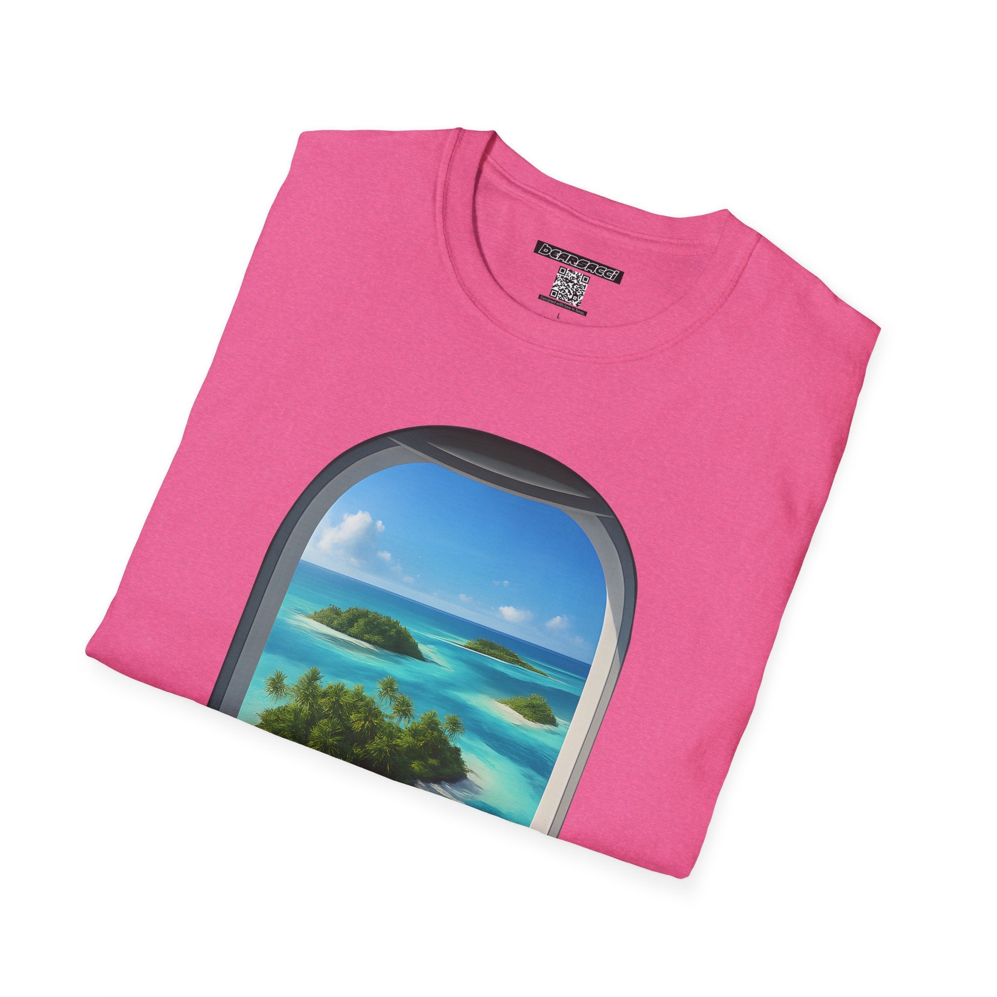 HyperPop™ X Wanderlust™ X FakeDesigner™: Window Seat Porthole Fantasy │ Softsyle T-shirt