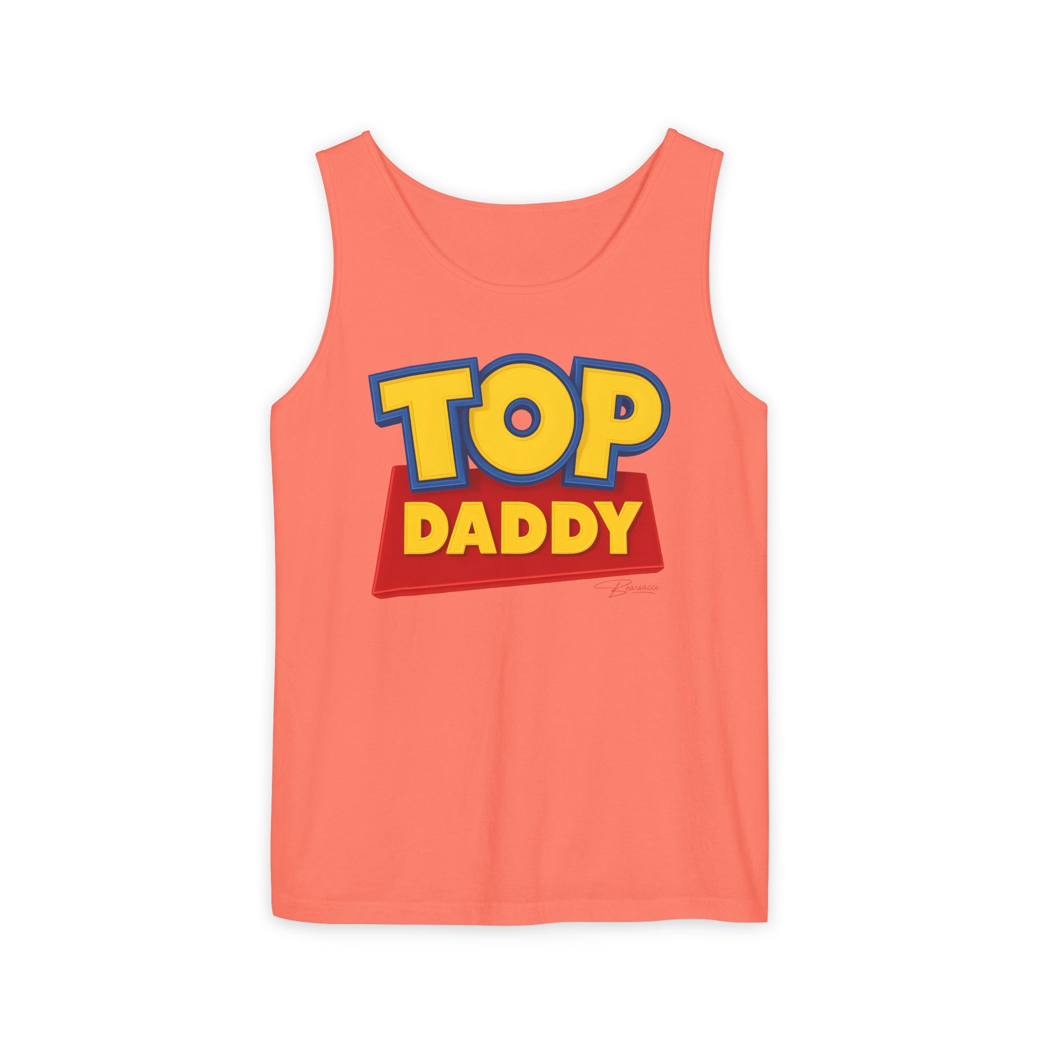 HyperPop® X SlutPride®: Top Daddy® │ Garment-Dyed Tank Top