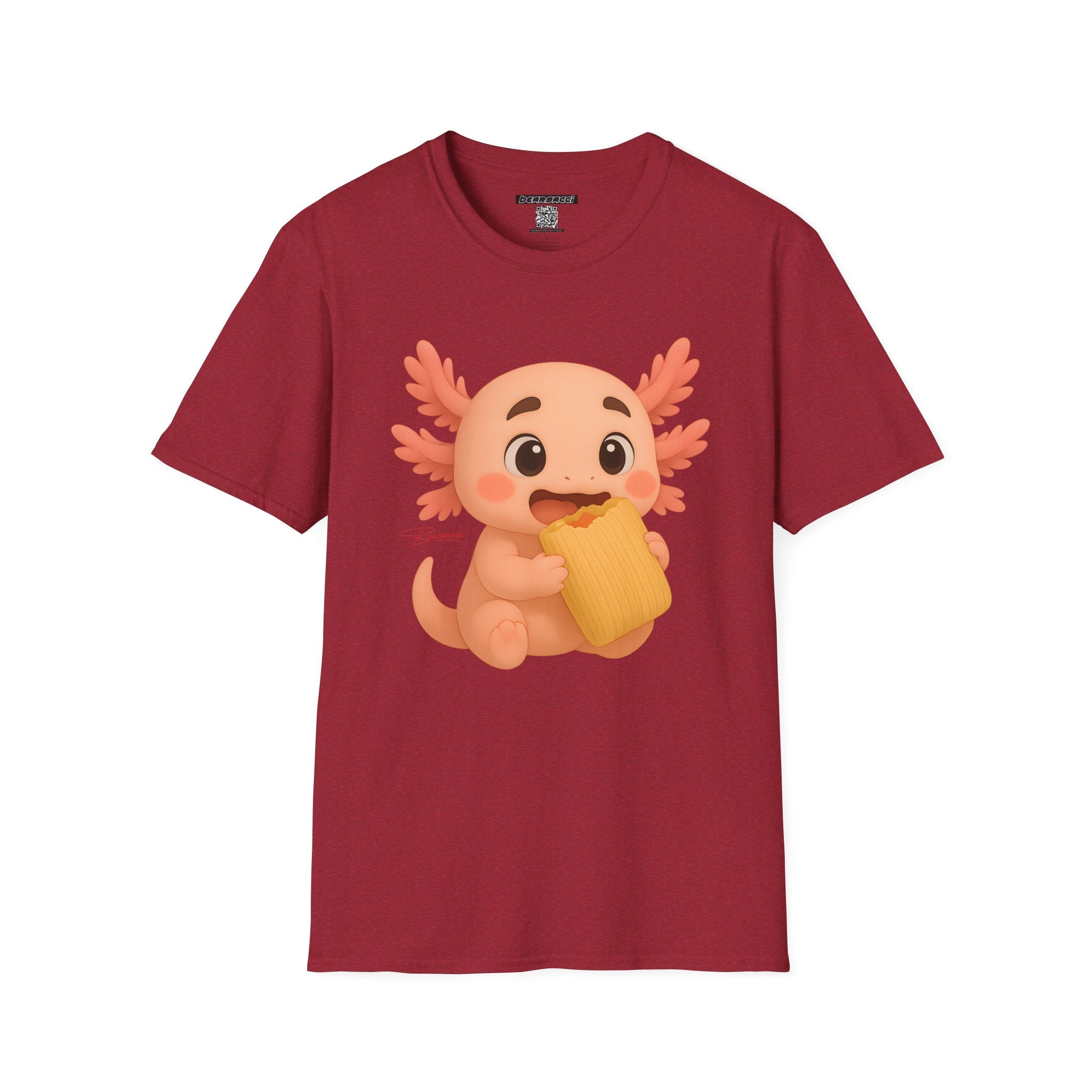 PeroLike X HyperPop®: Axolotl Tamal │ Softsyle T-shirt