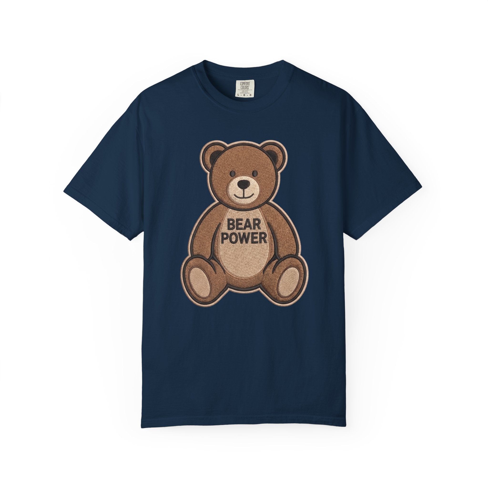 Bearmart®: Bear Power Teddybear │Comfort Colors® T-shirt
