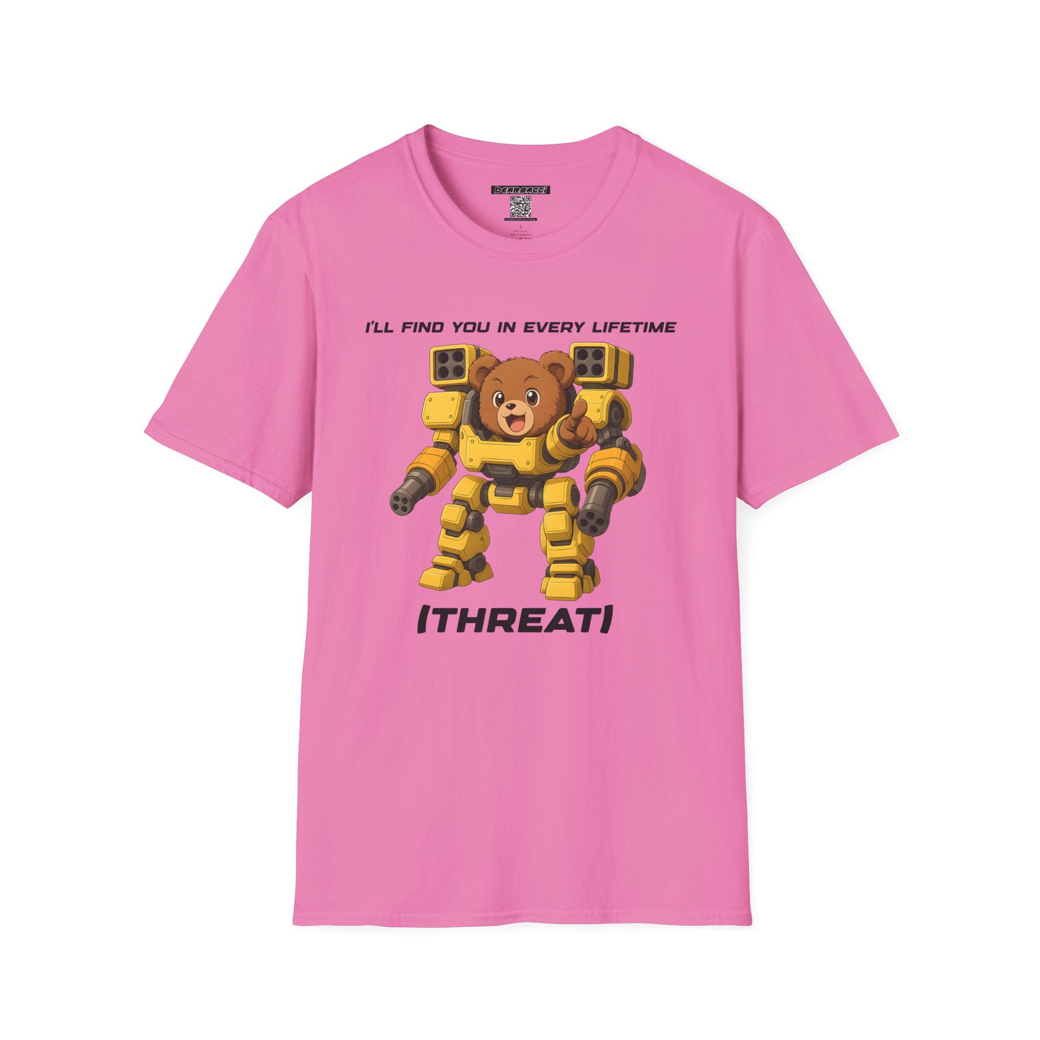 HyperPop®: Mech My Day (Love is a Threat) │ Softsyle T-shirt