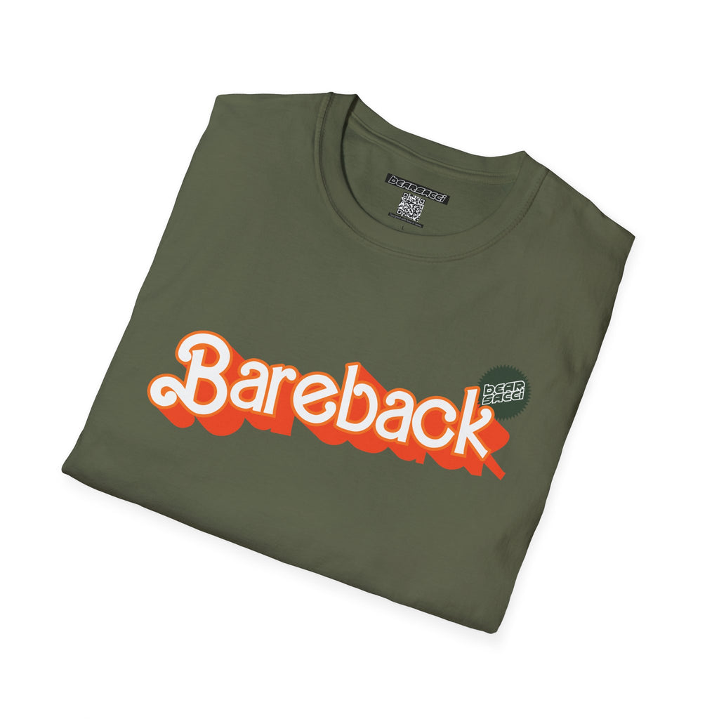 Bearbie® X Slutpride®: Bareback Logo (Hunter) │Softsyle T-shirt
