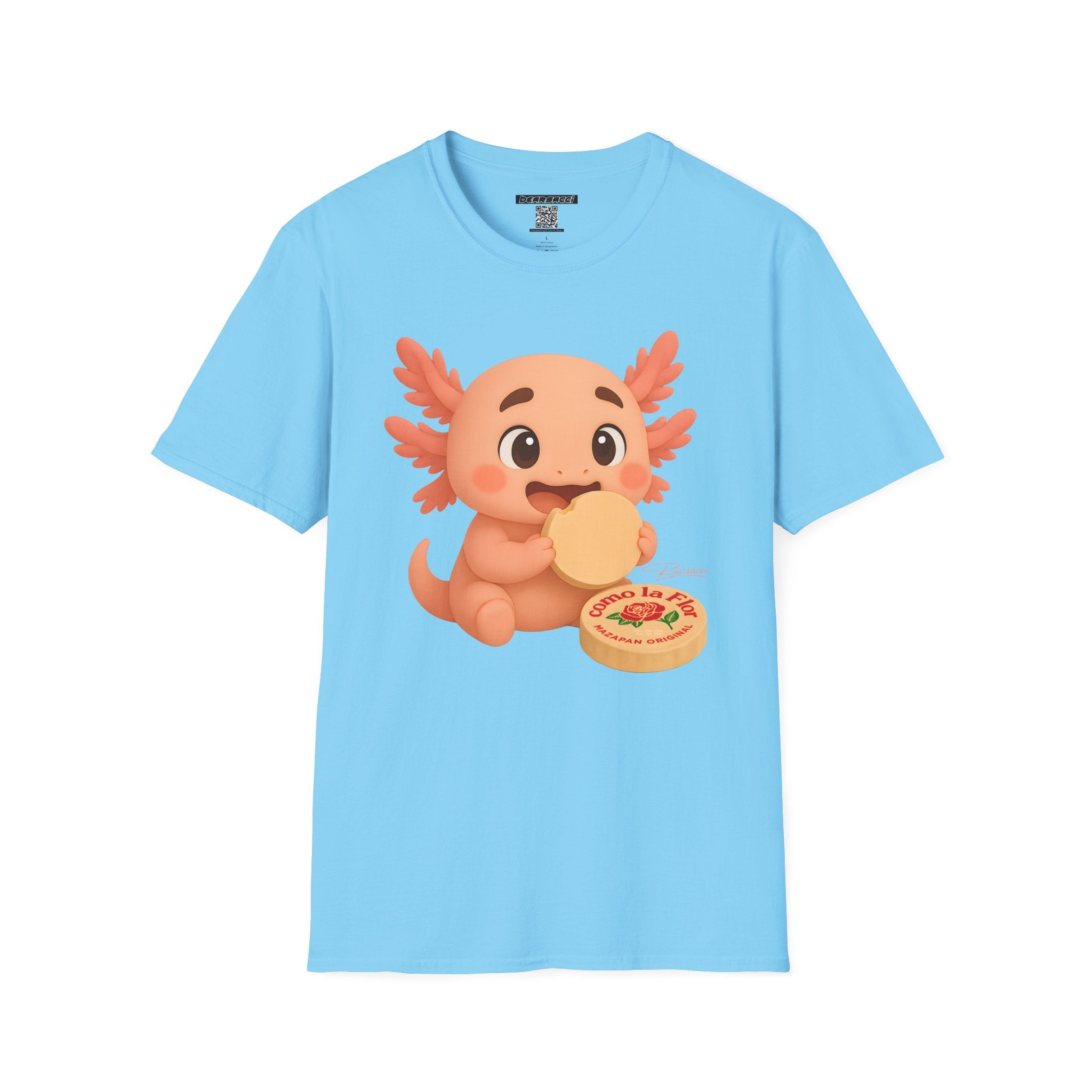 PeroLike X HyperPop®: Axolotl Mazapan │ Softsyle T-shirt